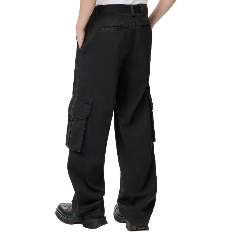 Loewe Loewe Black Cotton Cargo Pants Size 48 Size US 32 / EU 48 - 14 Thumbnail