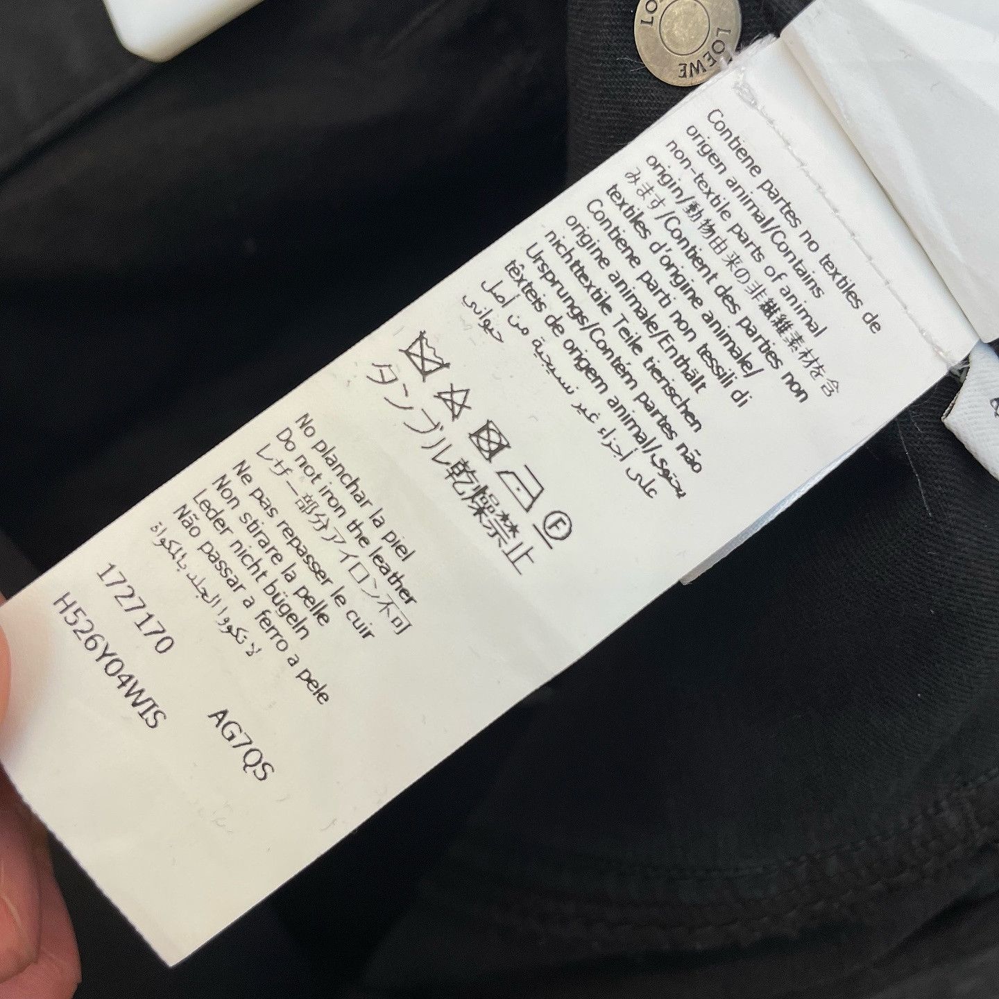 Loewe Loewe Black Cotton Cargo Pants Size 48 Size US 32 / EU 48 - 5 Thumbnail