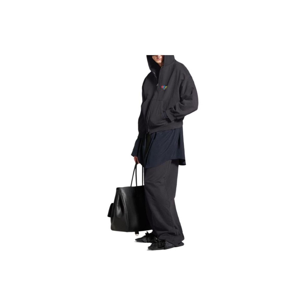 Balenciaga Balenciaga x eBay Zip-Up Hoodie Size L Size US L / EU 52-54 / 3 - 9 Thumbnail