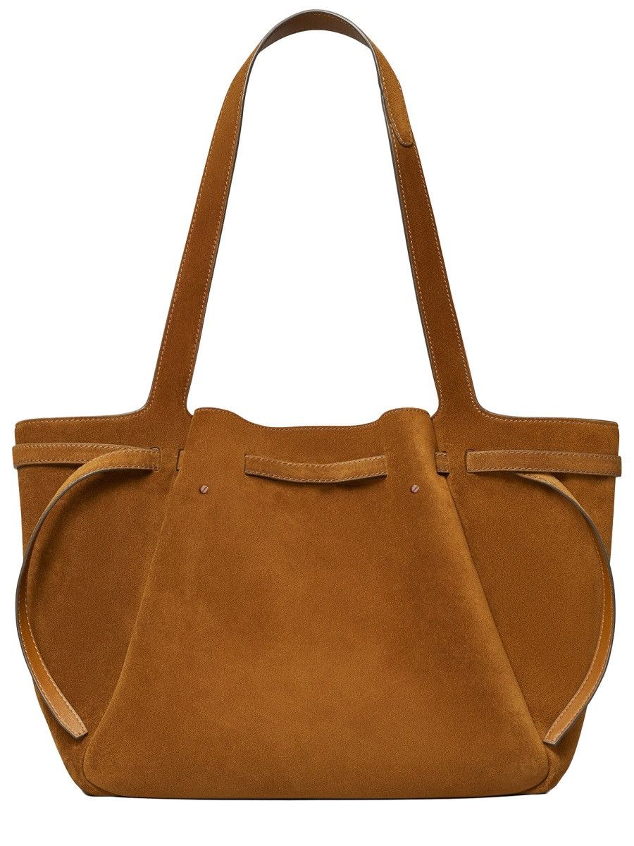 Tory Burch TORY BURCH "ROMY" TOTE BAG - BEIGE Size ONE SIZE - 2 Thumbnail