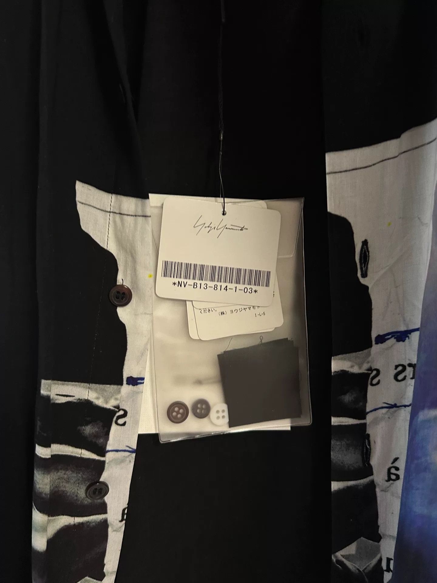 Yohji Yamamoto Yohji Yamamoto Black Scandal Shirt Size US L / EU 52-54 / 3 - 2 Thumbnail