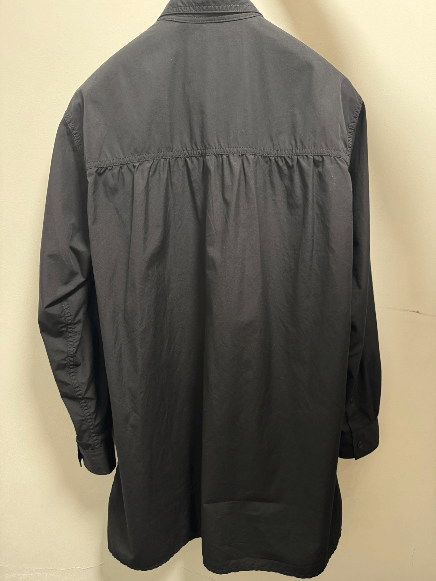 Yohji Yamamoto Yohji Yamamoto Pour Homme Black Shirt Size US M / EU 48-50 / 2 - 3 Thumbnail