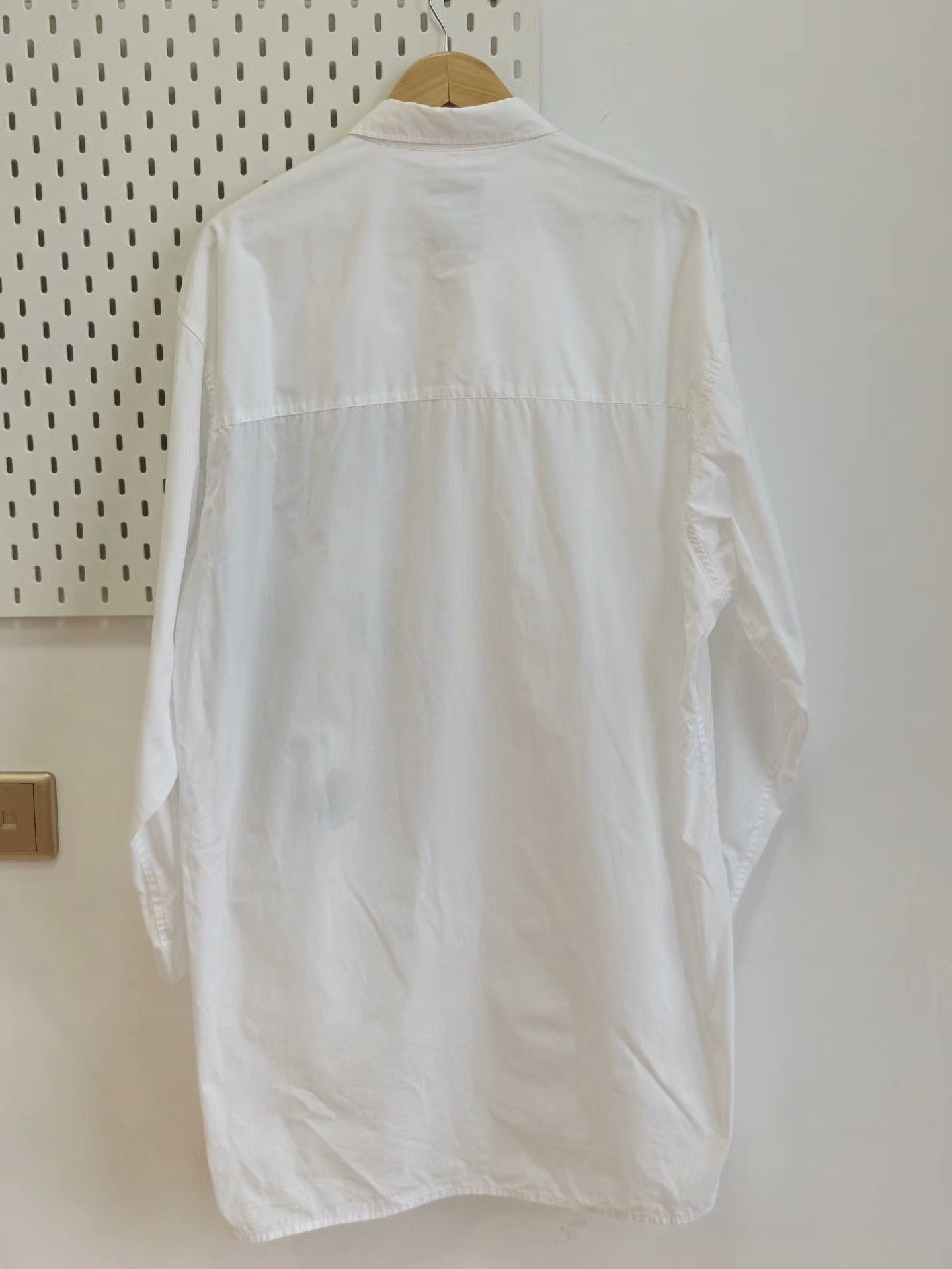 Yohji Yamamoto Yohji Yamamoto Black Scandal White Shirt Size US L / EU 52-54 / 3 - 5 Thumbnail