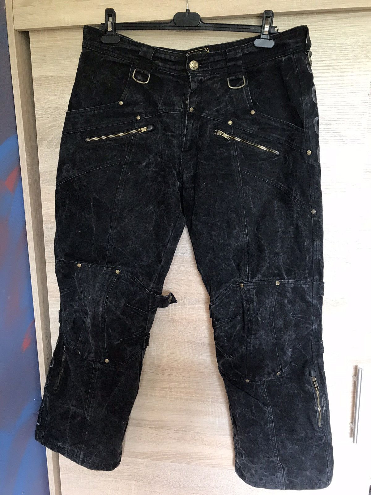 DENIM BONDAGE PANT – trashandvaudeville