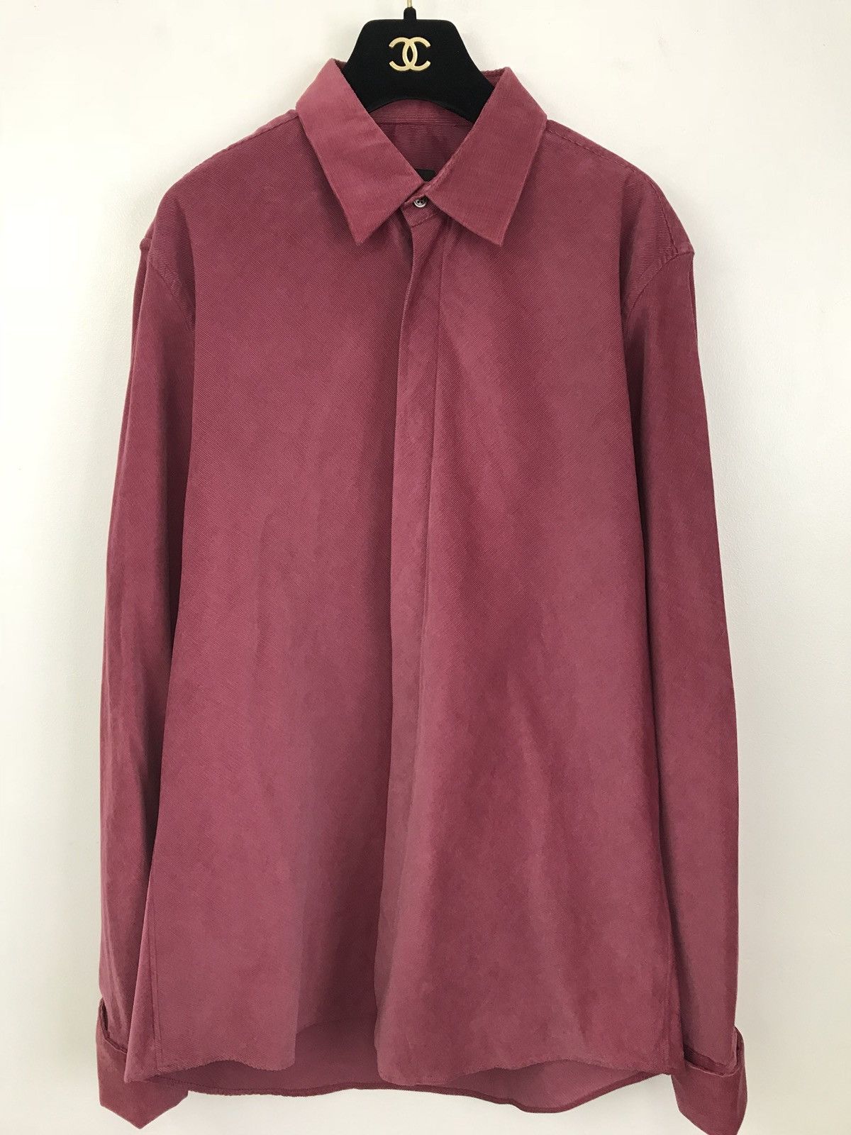 Jil Sander Jil Sander by Raf Simons rose shirt Size US M / EU 48-50 / 2 - 2 Thumbnail