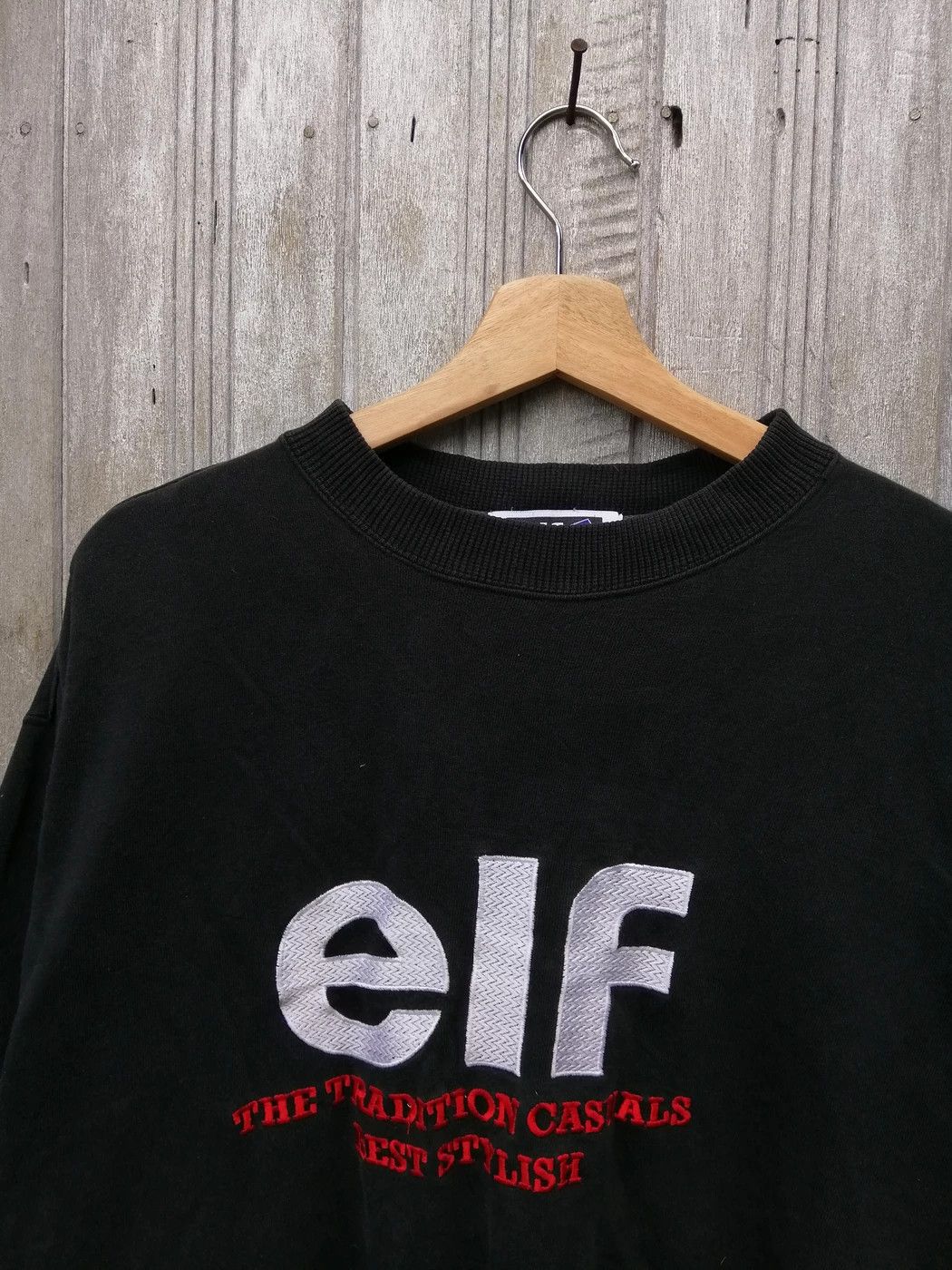 Japanese Brand Vintage ELF Lubricants Racing Motor Oil Sweatshirt B4 Size US L / EU 52-54 / 3 - 5 Thumbnail