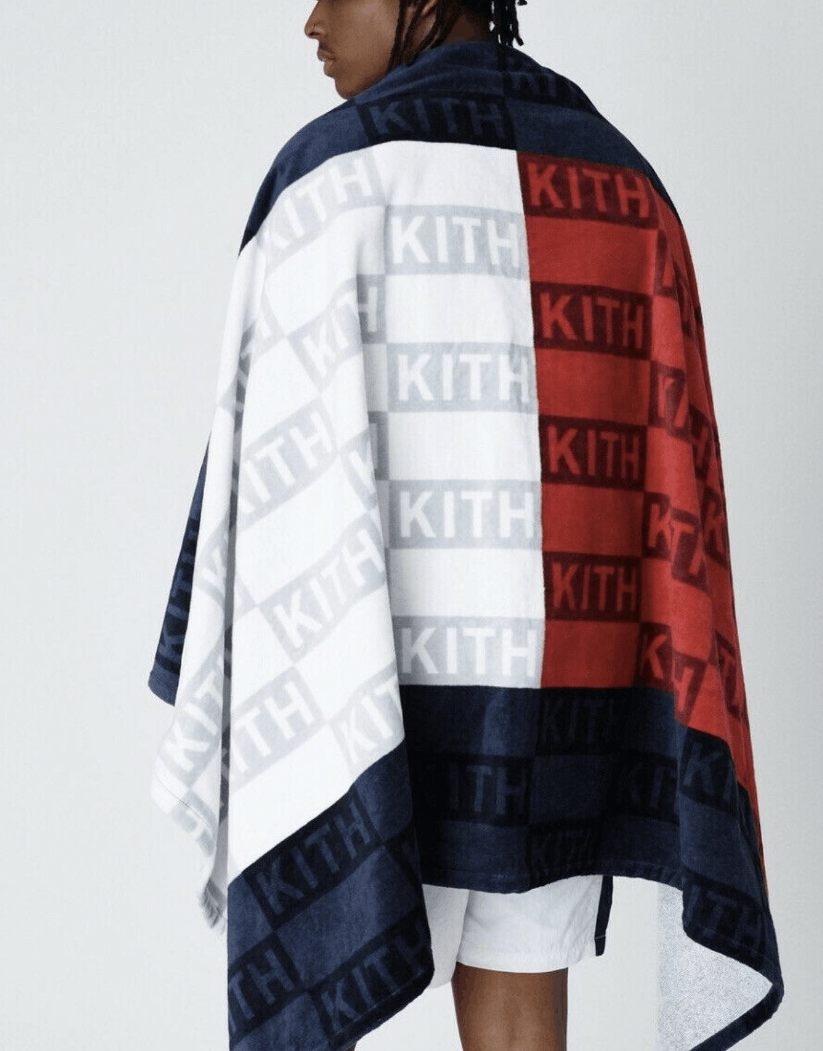 Vintage Kith X Tommy Hilfiger Badge Towel Beach IN HAND Grailed