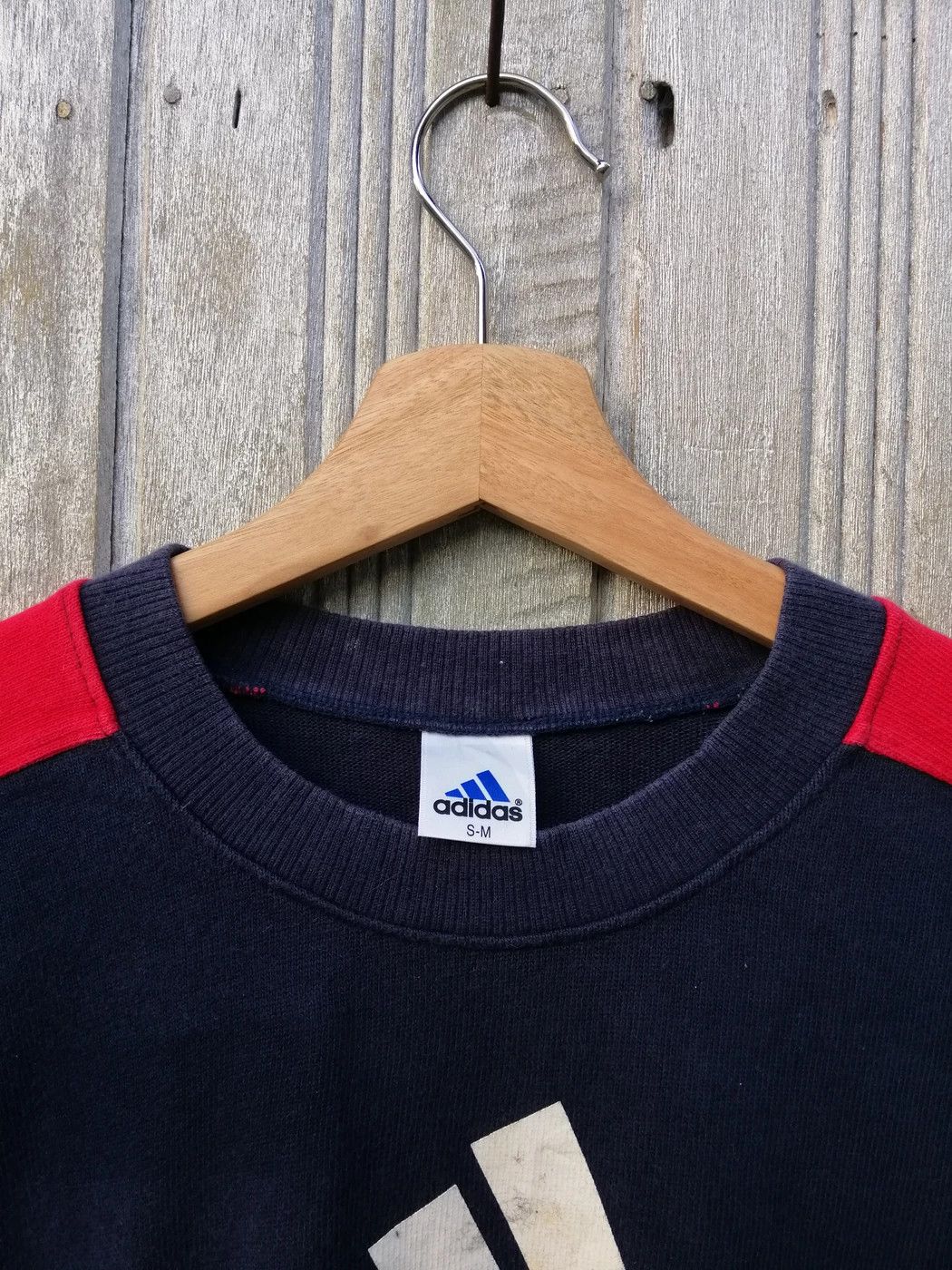 Adidas Vintage 90s ADIDAS Equipment Big Logo Sweatshirt B27 Size US M / EU 48-50 / 2 - 5 Thumbnail
