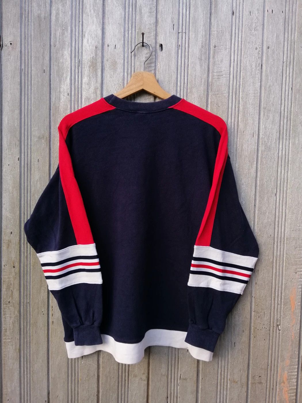 Adidas Vintage 90s ADIDAS Equipment Big Logo Sweatshirt B27 Size US M / EU 48-50 / 2 - 2 Thumbnail