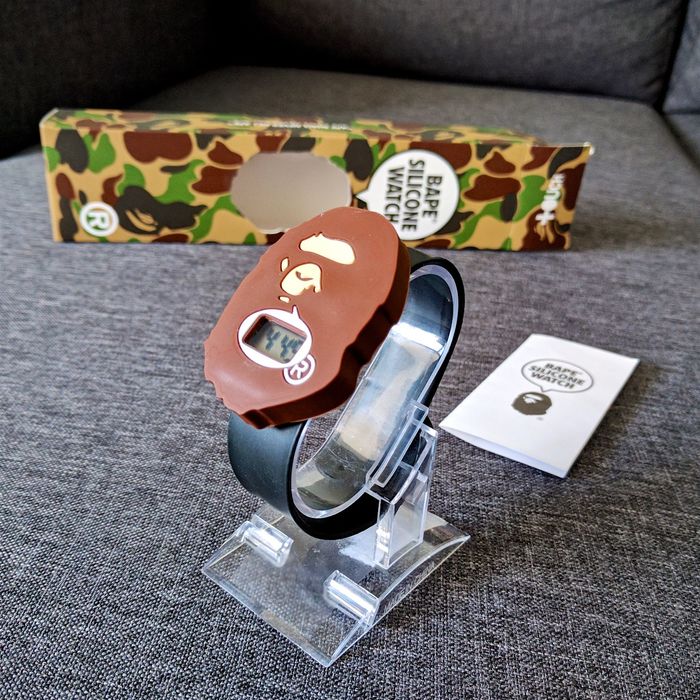 Bape best sale silicone watch