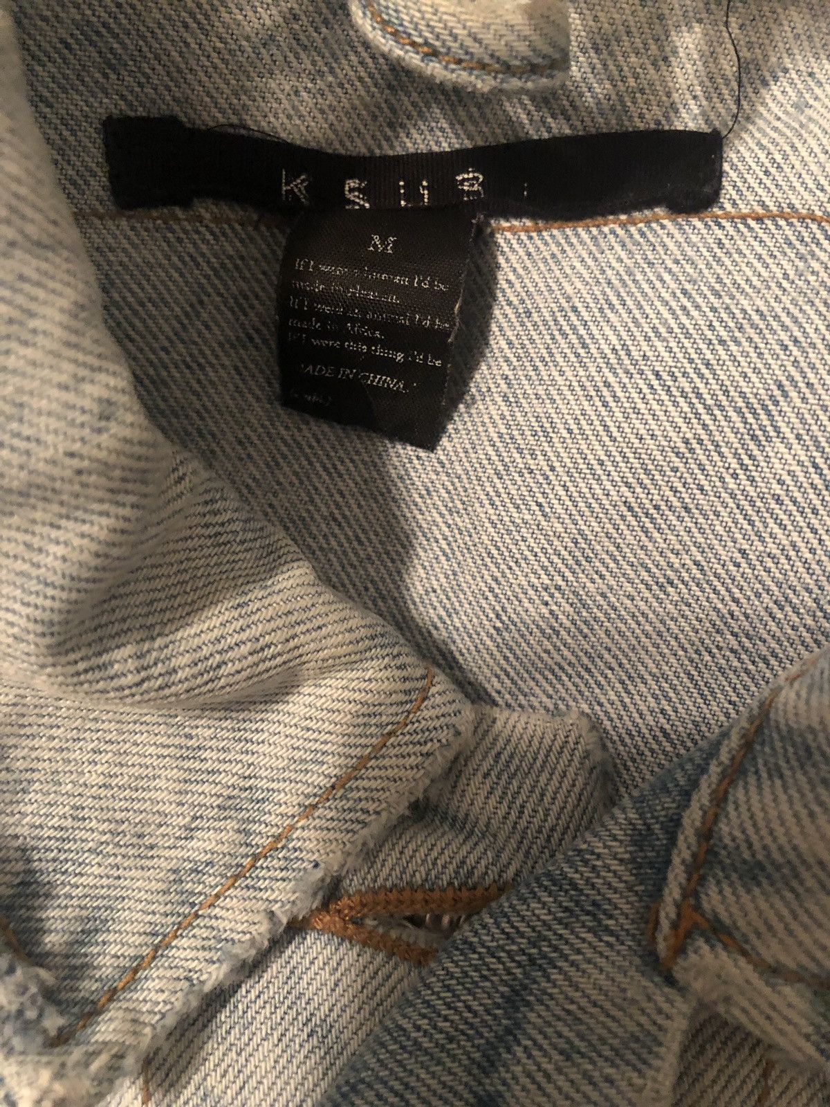 Ksubi Ksubi denim jacket eagle Size US M / EU 48-50 / 2 - 7 Thumbnail