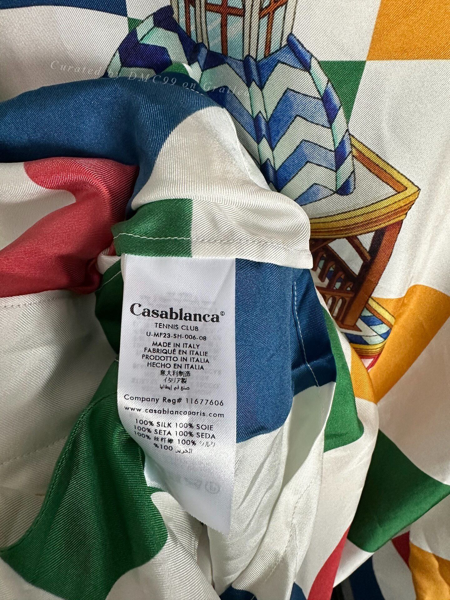 Casablanca CASABLANCA Silk Long-Sleeve Shirt Size US M / EU 48-50 / 2 - 5 Thumbnail