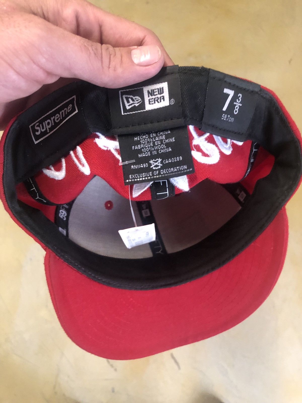 Supreme Supreme/Playboy Box logo New Era cap 7 3/8 | Grailed