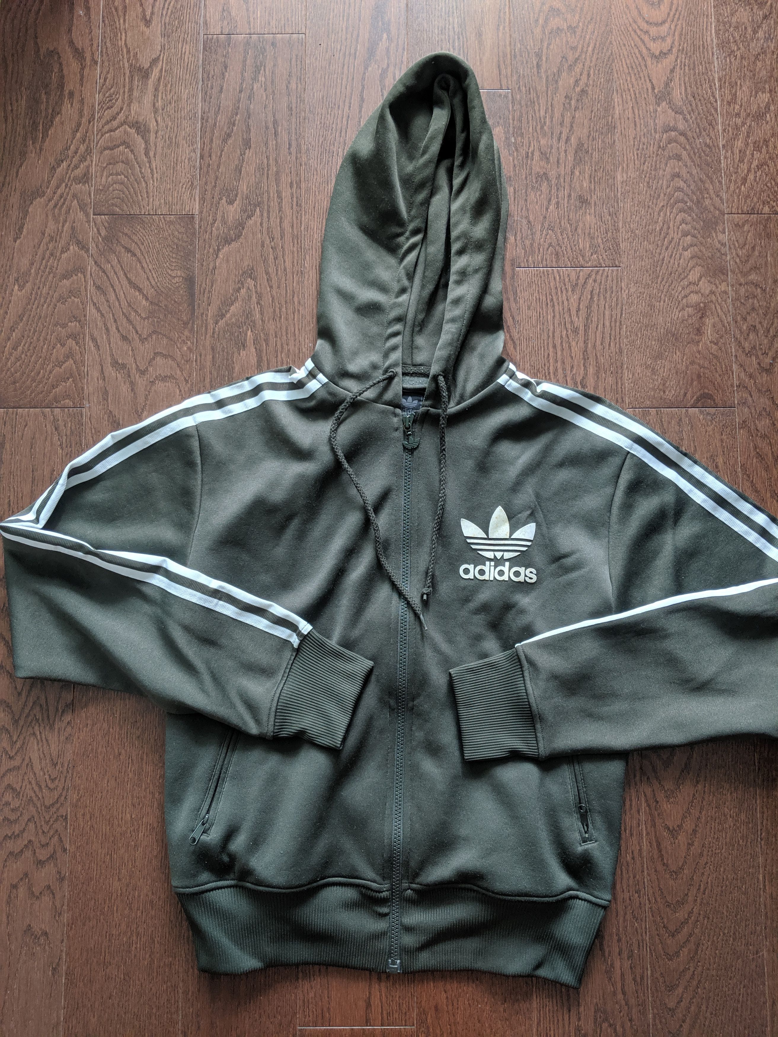 Adidas Adidas Originals Hoodie Olive Green Size S Size US S / EU 44-46 / 1 - 1 Thumbnail
