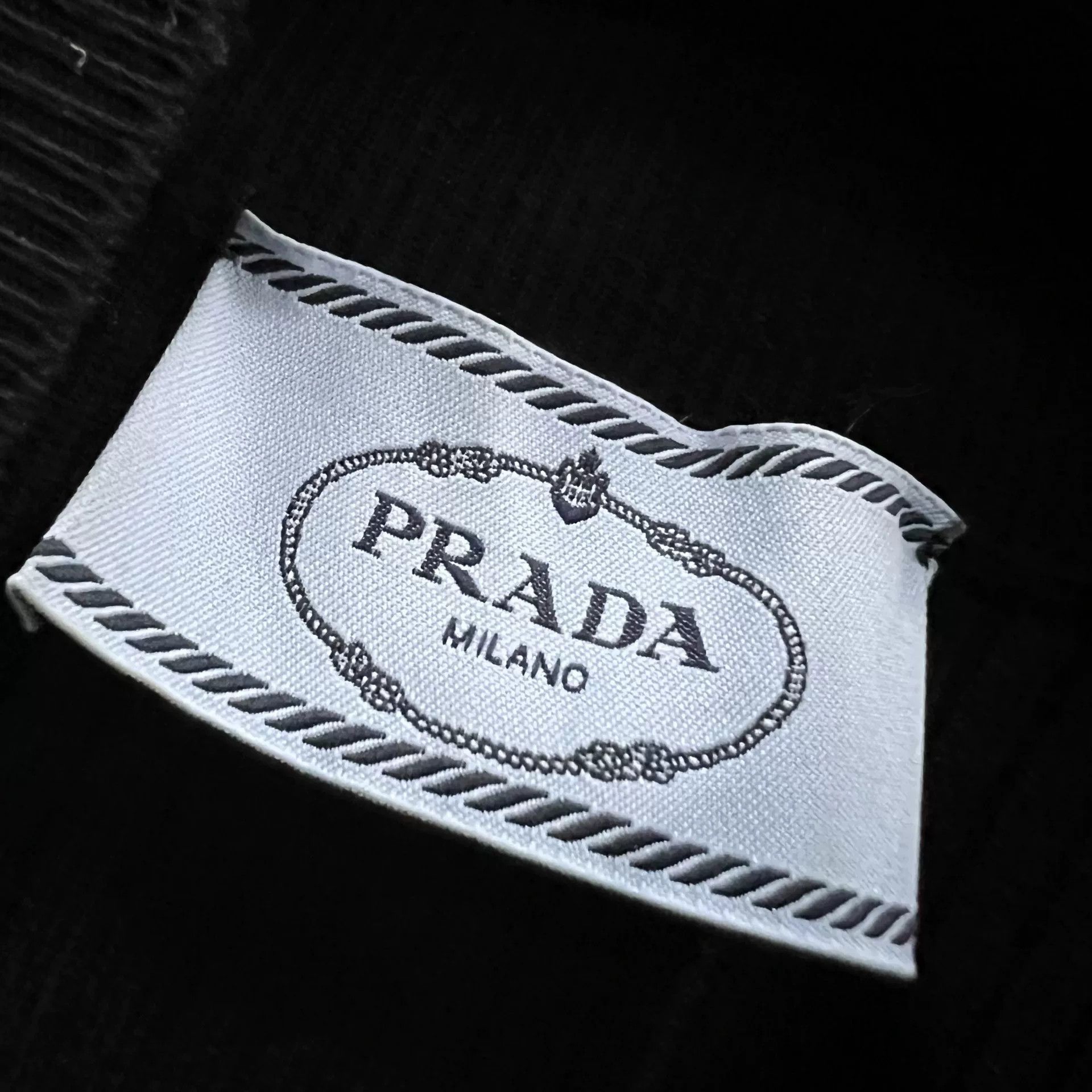 Prada PRADA Black Turtleneck Knit Top Size S / US 4 / IT 40 - 2 Thumbnail