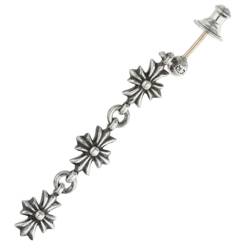 Chrome Hearts Chrome Hearts TINY E CH PLS 3 Drop Silver Size ONE SIZE Size ONE SIZE - 3 Thumbnail