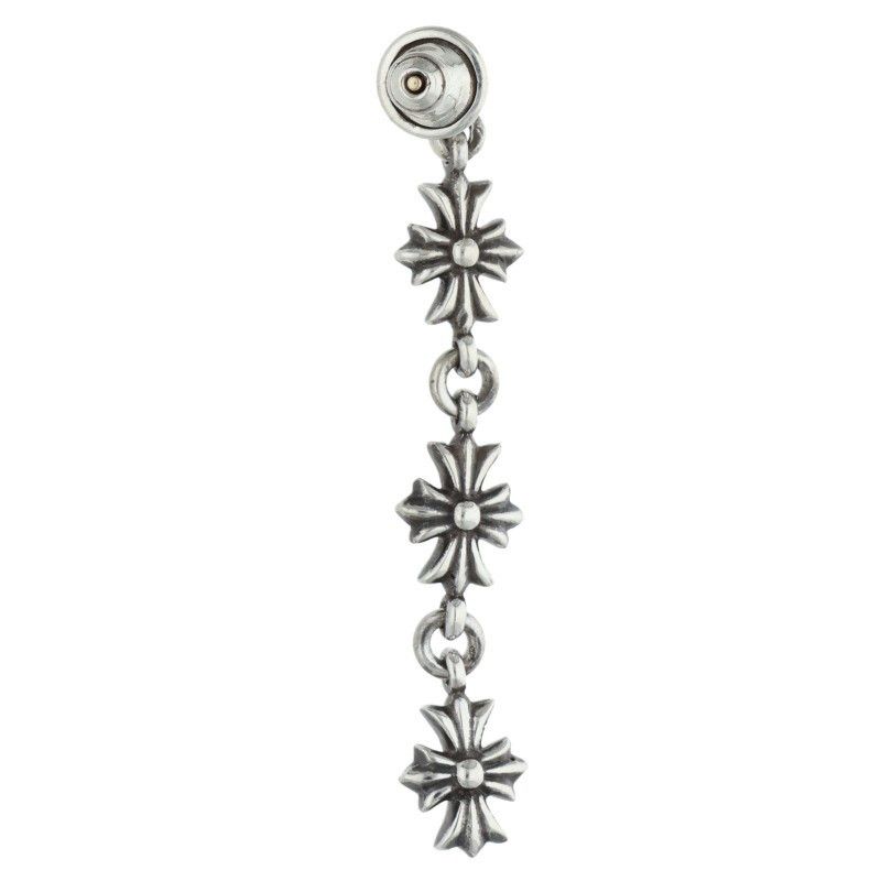 Chrome Hearts Chrome Hearts TINY E CH PLS 3 Drop Silver Size ONE SIZE Size ONE SIZE - 2 Thumbnail