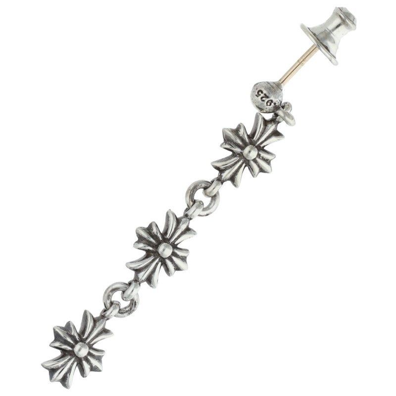 Chrome Hearts Chrome Hearts TINY E CH PLS 3 Drop Silver Size ONE SIZE Size ONE SIZE - 4 Thumbnail