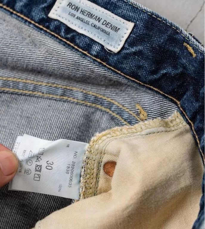 Ron Herman Ron Herman Limited 5-Year Washed Straight Jeans | Grailed