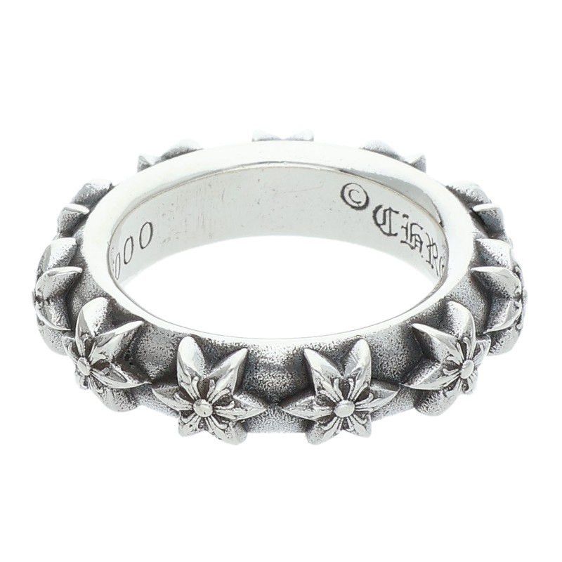 Chrome Hearts Chrome Hearts STAR BAND 925 Silver Ring Size ONE SIZE Size ONE SIZE - 2 Thumbnail