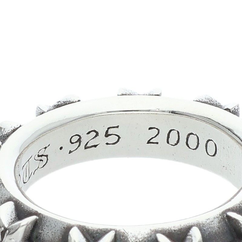 Chrome Hearts Chrome Hearts STAR BAND 925 Silver Ring Size ONE SIZE Size ONE SIZE - 5 Thumbnail