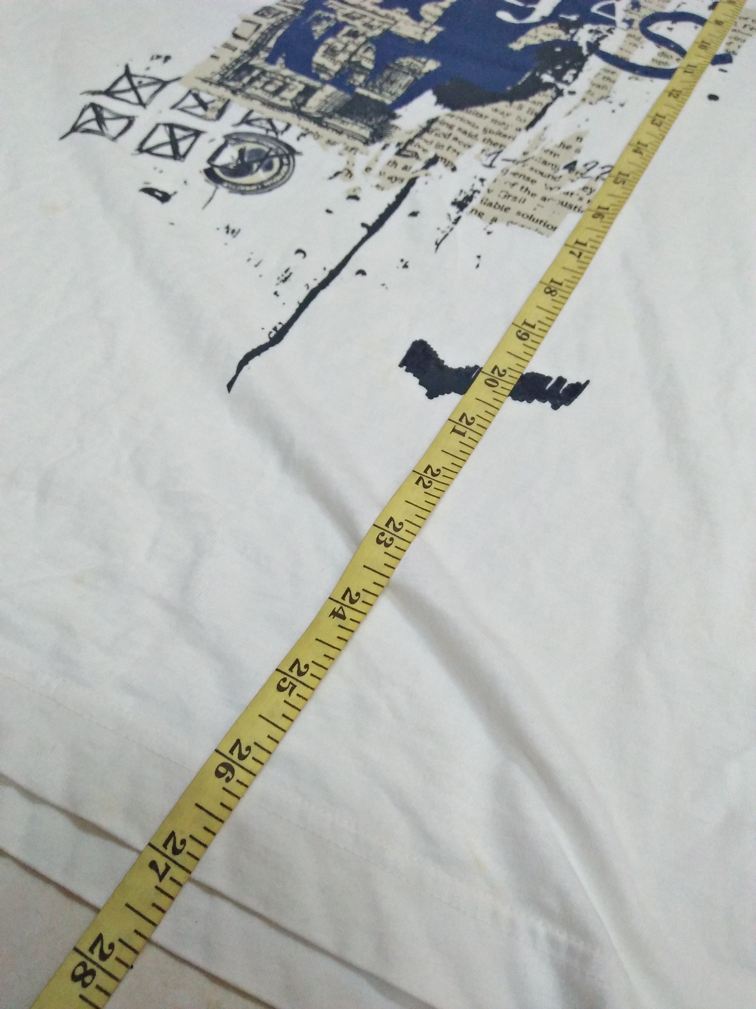 GAS GAS COLLECTION Metro Jungle Spell Out Scoop Neck Tee Size US M / EU 48-50 / 2 - 7 Thumbnail
