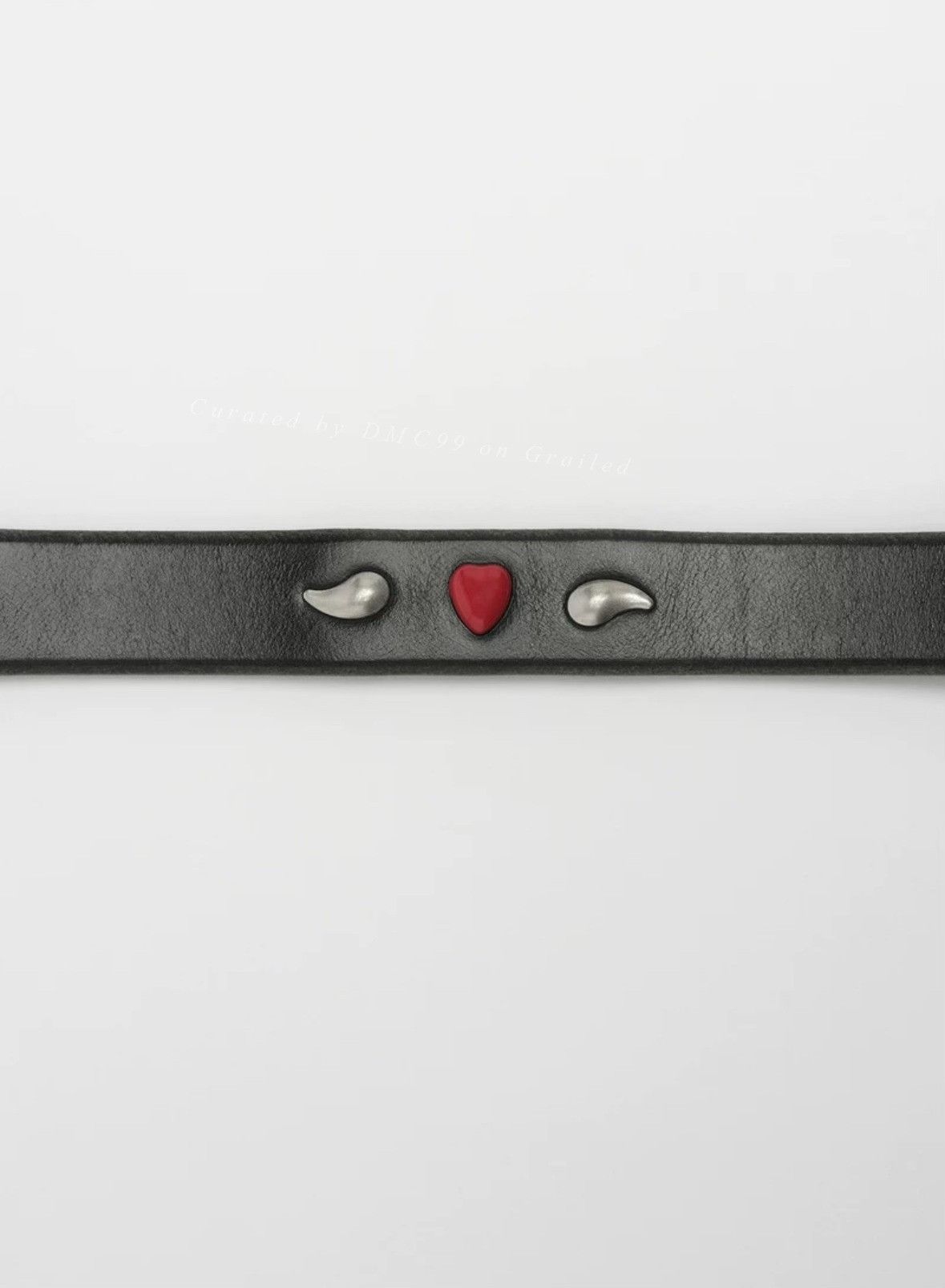 Our Legacy OUR LEGACY 2cm Love and Tears Belt Size ONE SIZE - 3 Thumbnail