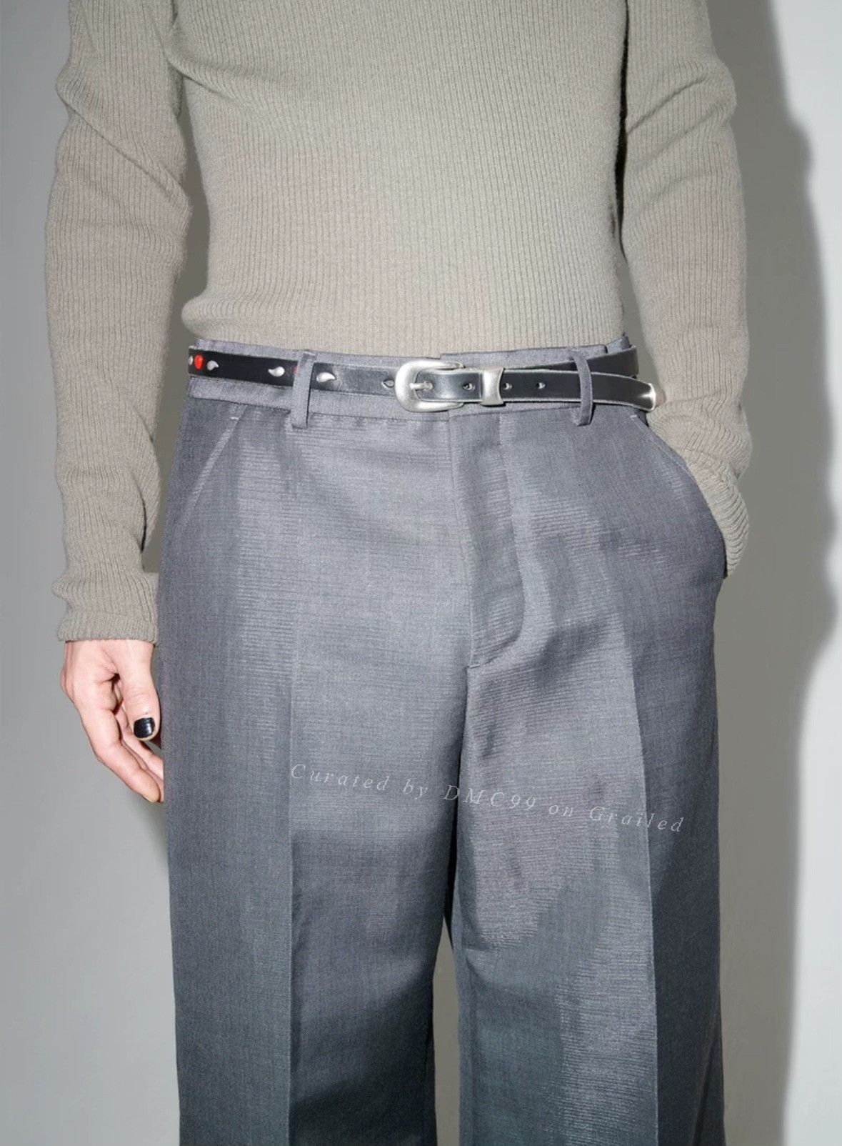 Our Legacy OUR LEGACY 2cm Love and Tears Belt Size ONE SIZE - 2 Thumbnail