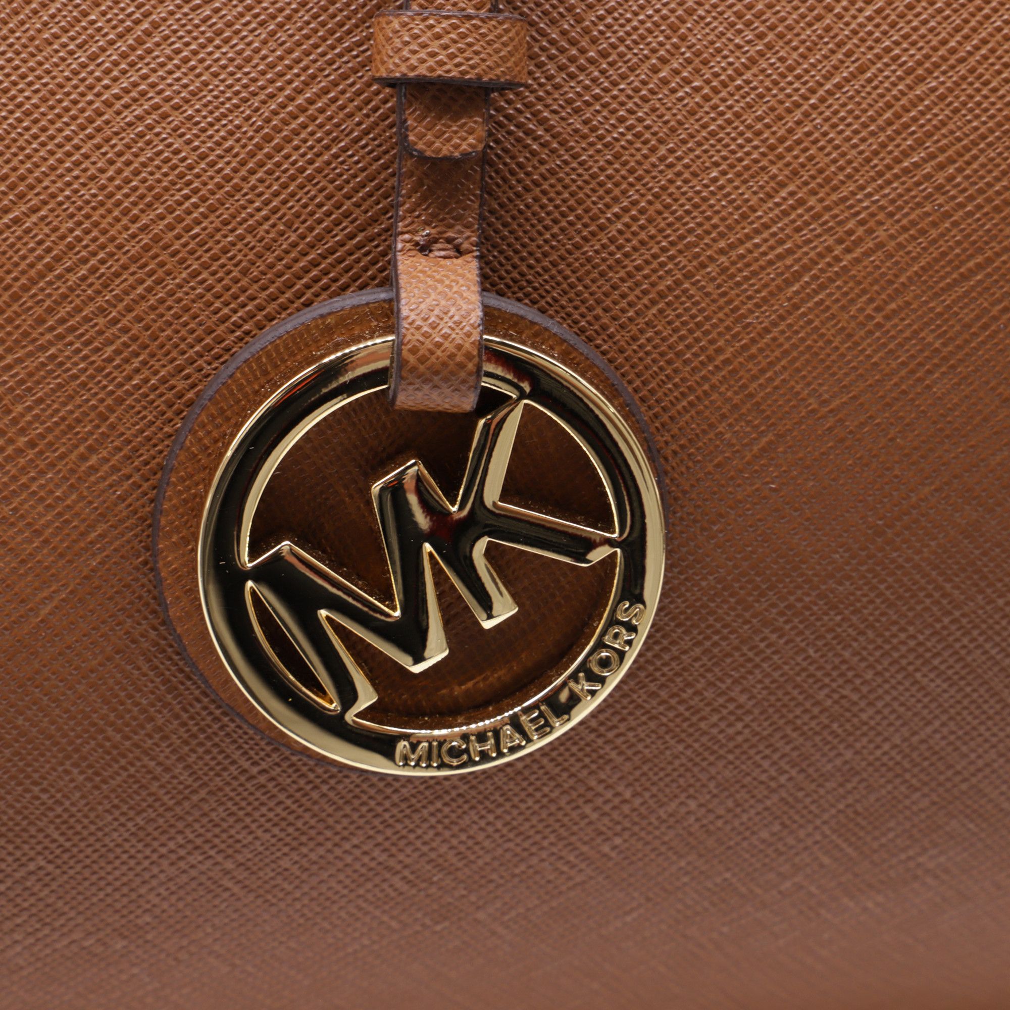 Michael Kors Michael Kors Jet Set Tote Bag in Brown Saffiano Leather Size ONE SIZE - 8 Thumbnail