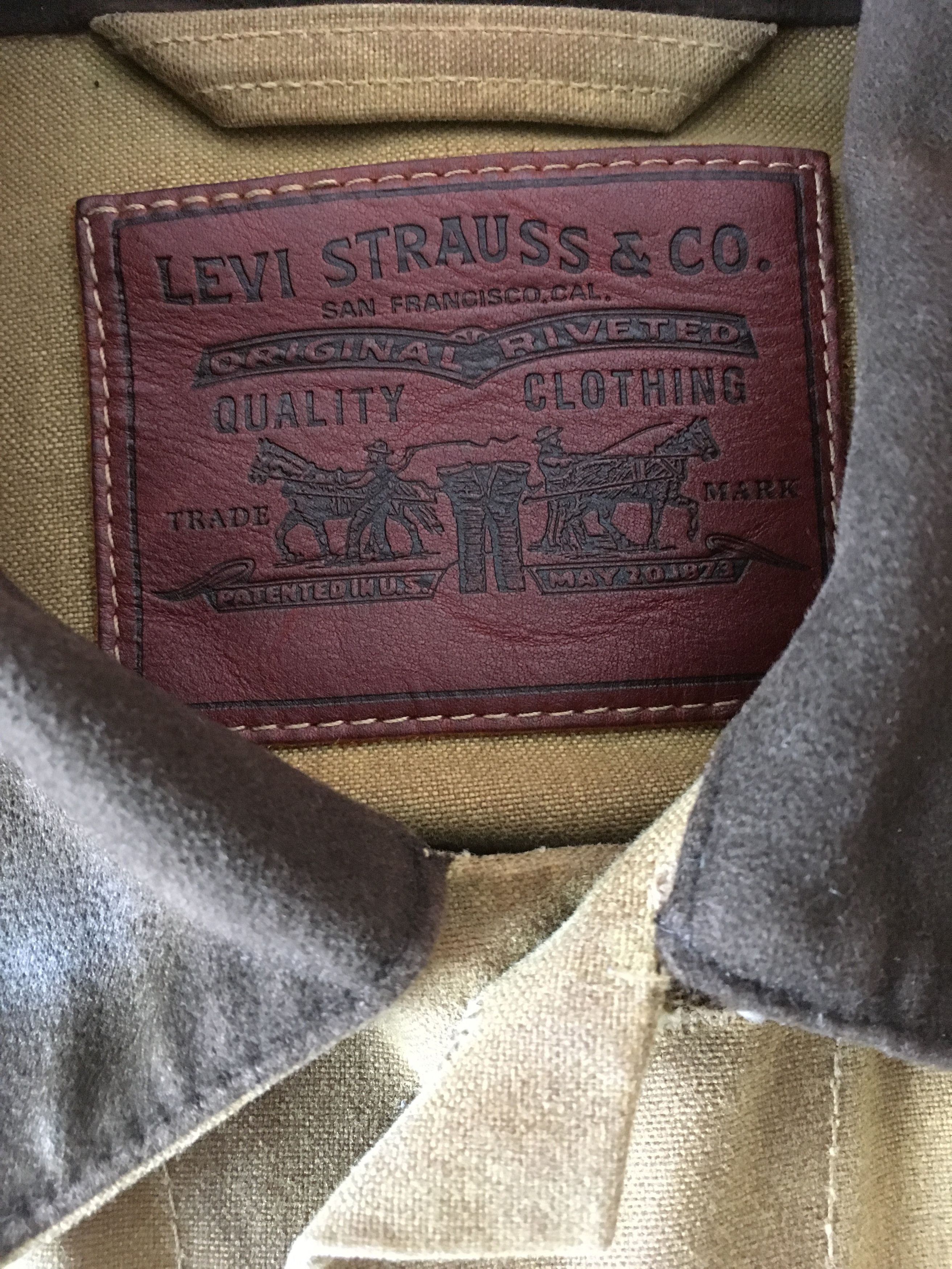 Filson × Levi's Levi's x Filson Waxed Trucker Jacket | Grailed