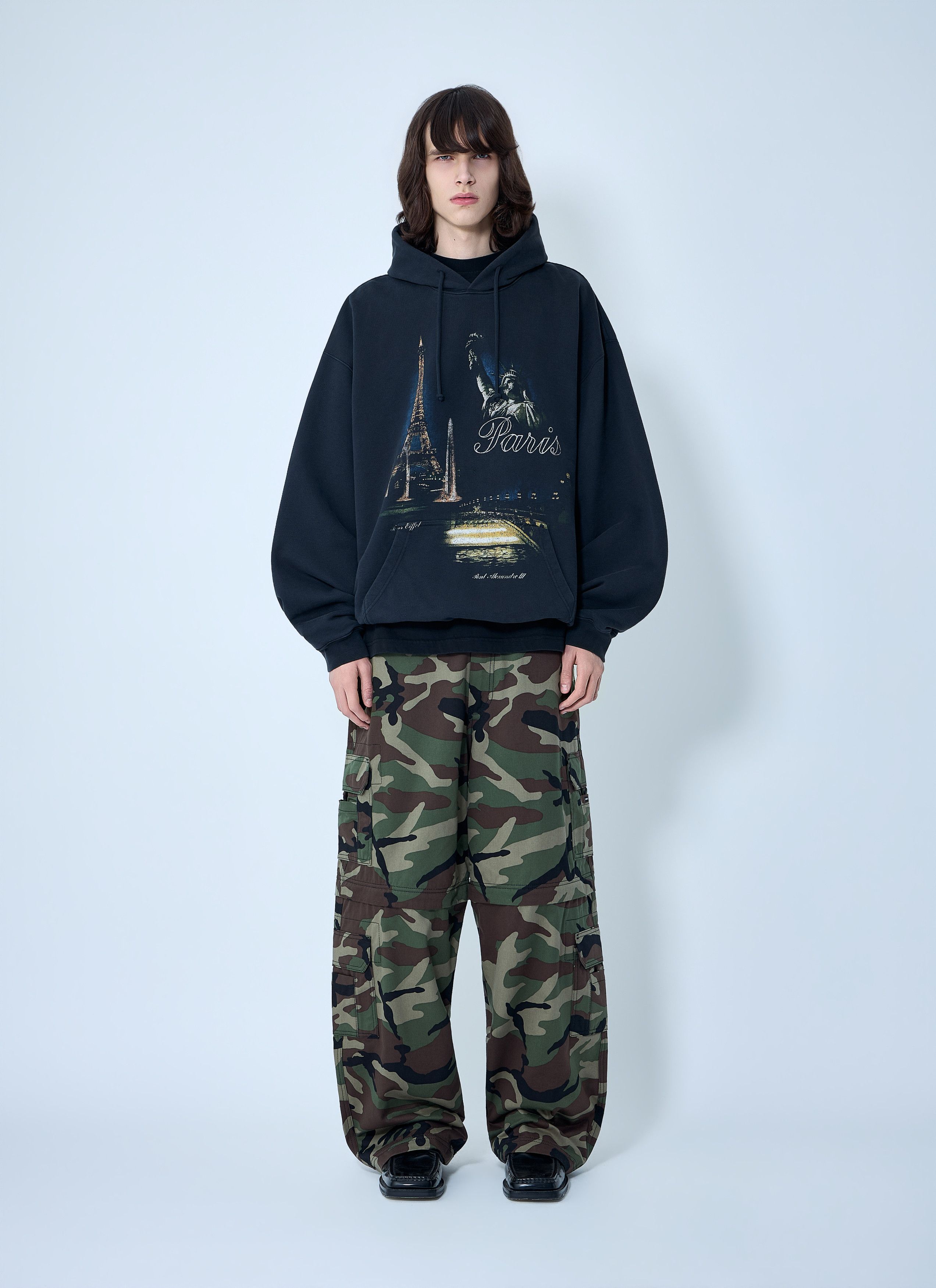 Vetements VETEMENTS Paris Tourist Zip Up Hoodie Size US XL / EU 56 / 4 - 2 Thumbnail