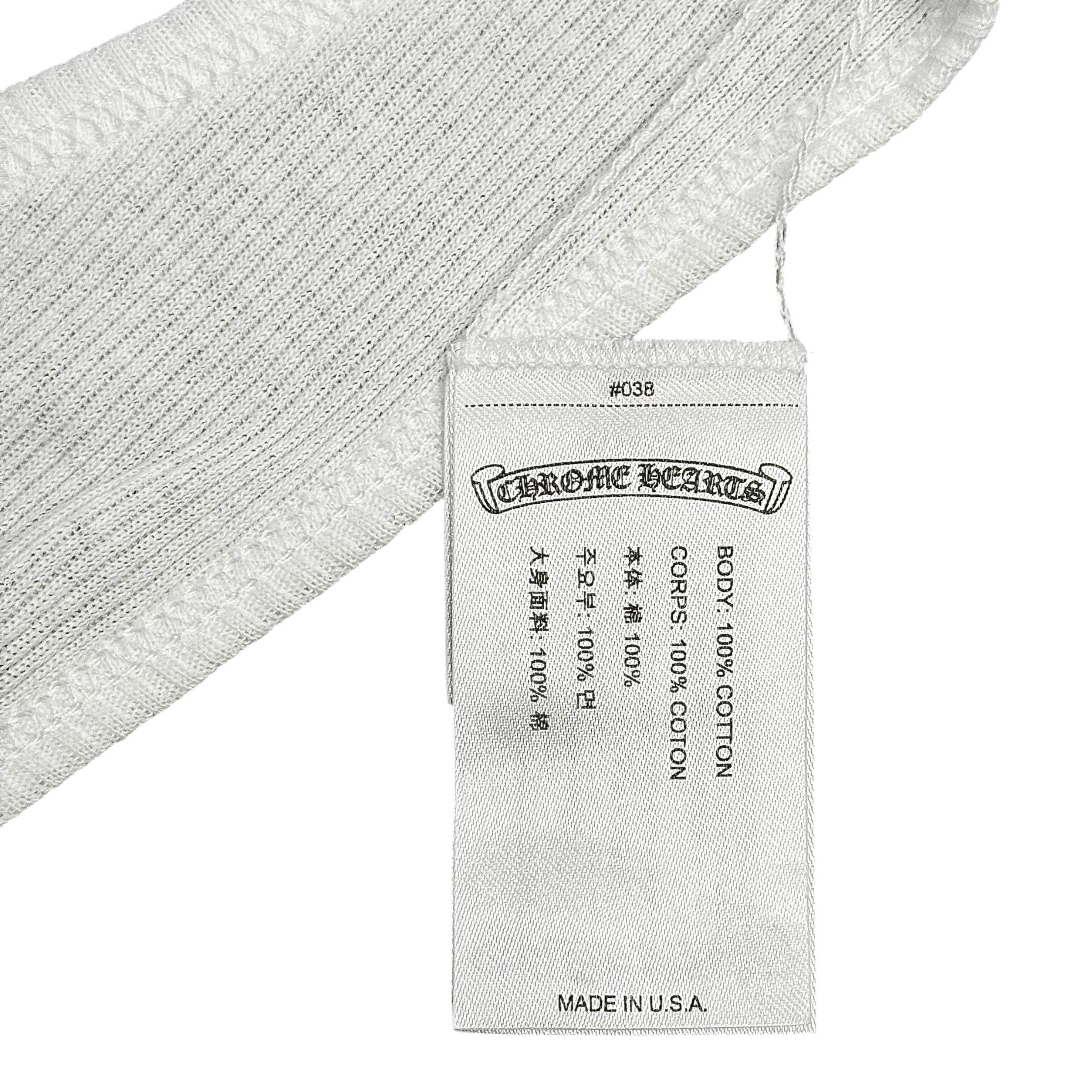 Chrome Hearts Richard Stark Tank Top White Black Size US XL / EU 56 / 4 - 7 Thumbnail