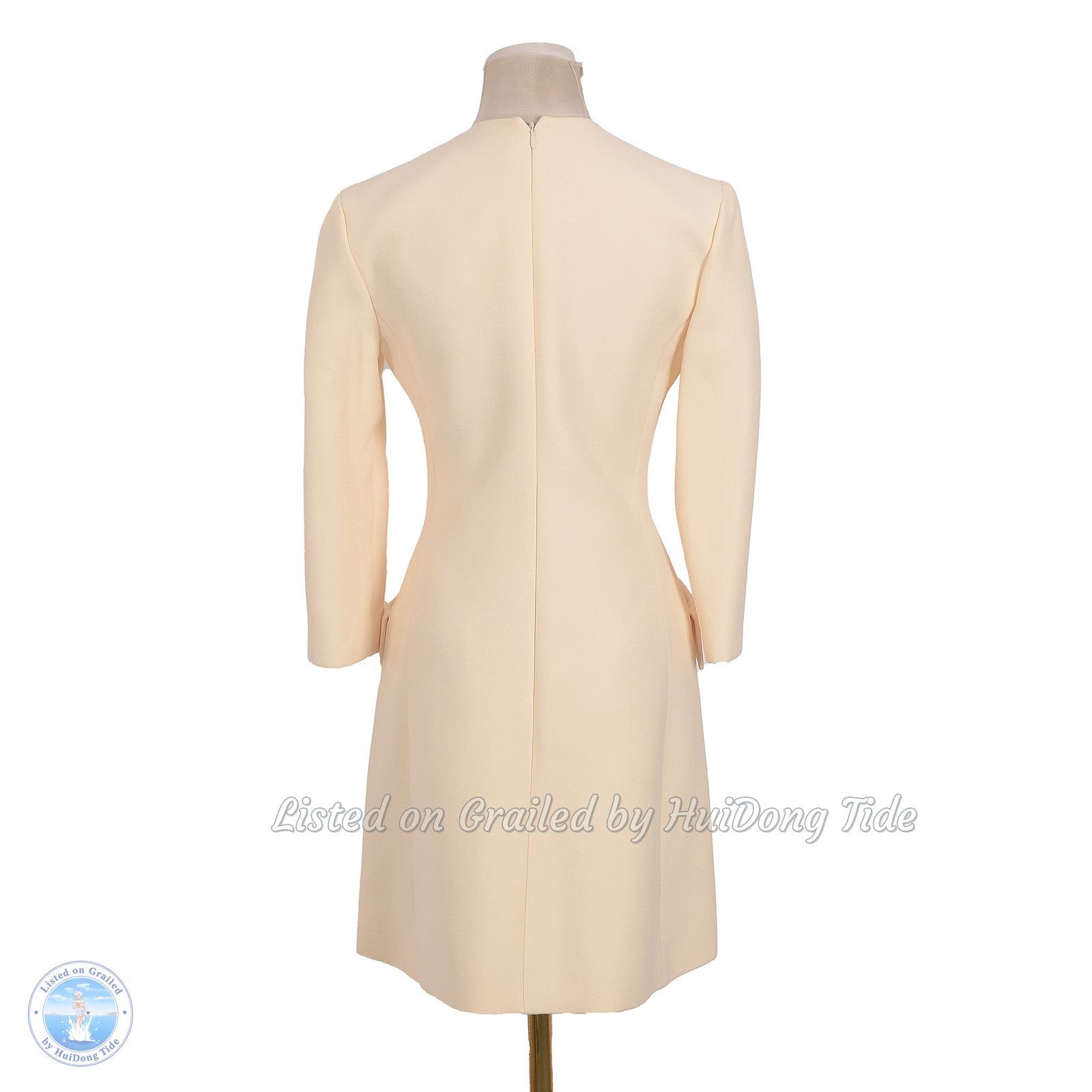 Christian Dior Wool Silk Blend Dress Size 36 display picture 1