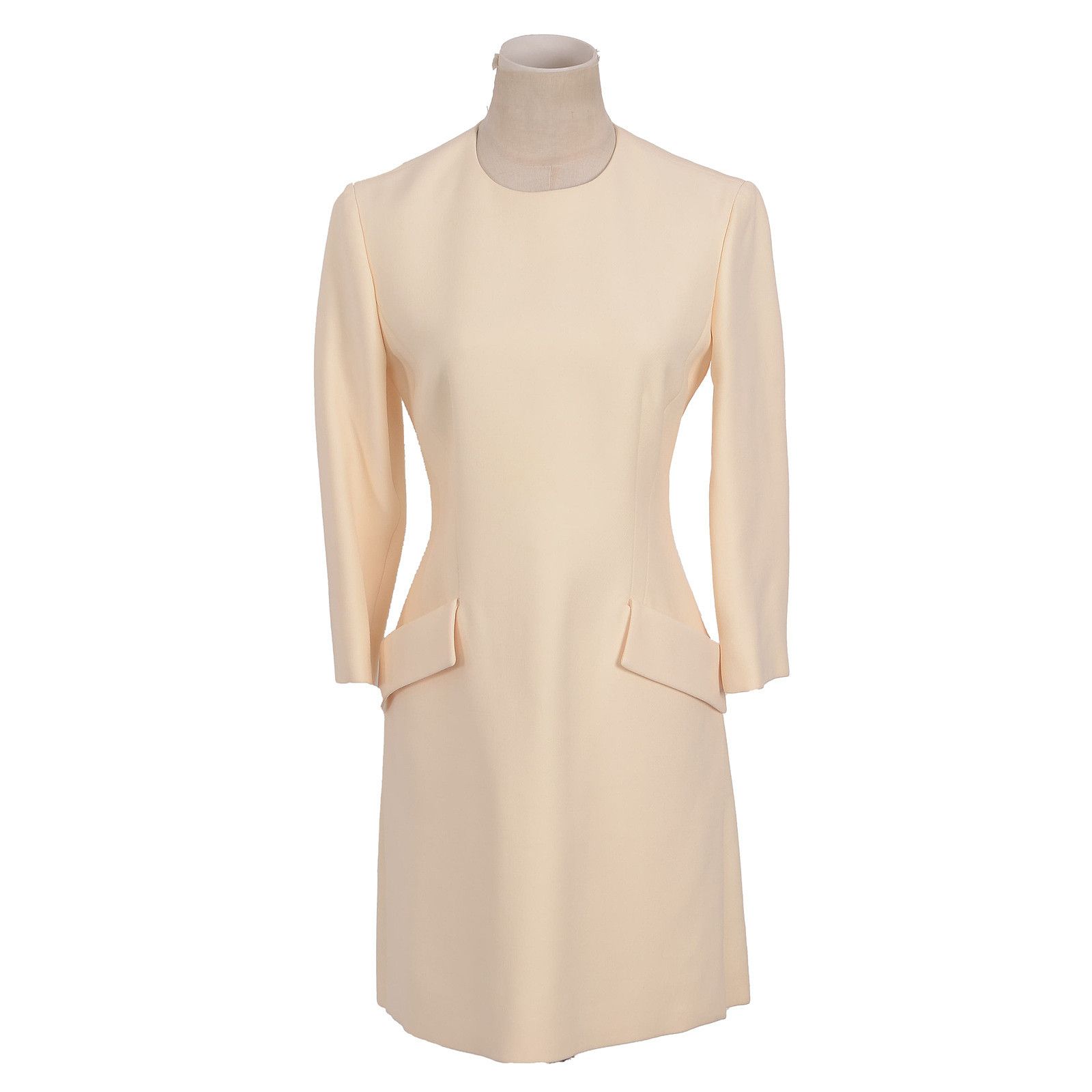 Christian Dior Wool Silk Blend Dress Size 36 display picture 1