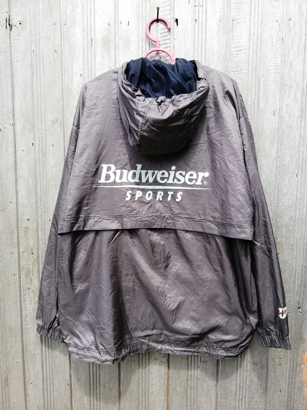 Vintage Budweiser Jacket Windbreaker