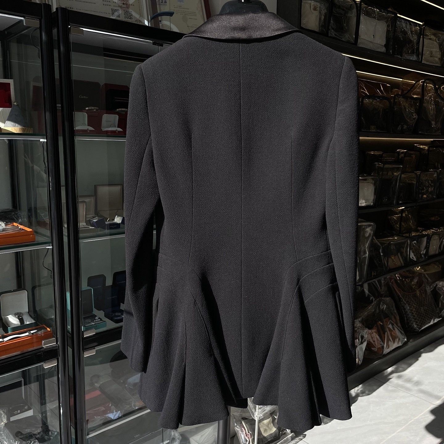 Dior Christian Dior Virgin Wool Silk Trim Blazer Size 38 Size S / US 4 / IT 40 - 3 Thumbnail