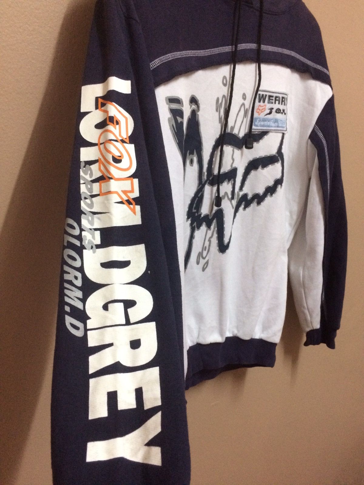 Fox Racing Fox Hoodie big logo skatewear Size US L / EU 52-54 / 3 - 2 Thumbnail