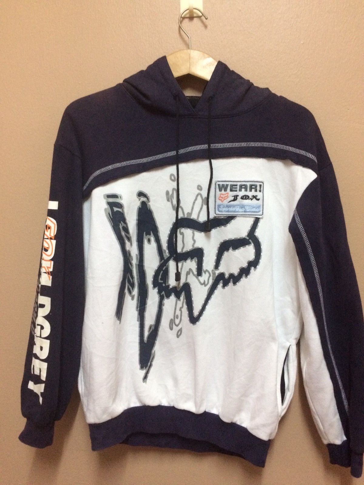 Fox Racing Fox Hoodie big logo skatewear Size US L / EU 52-54 / 3 - 1 Thumbnail