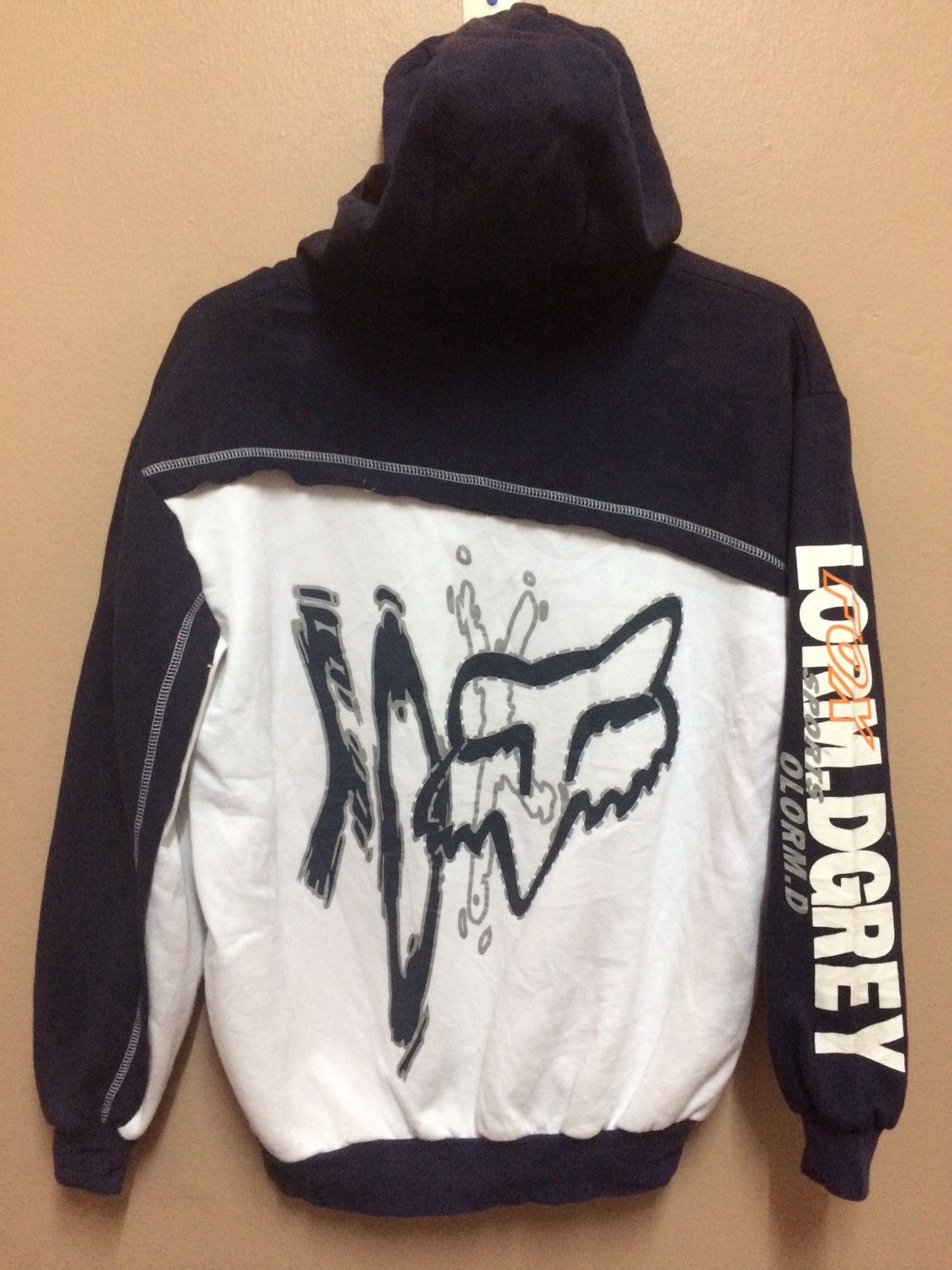 Fox Racing Fox Hoodie big logo skatewear Size US L / EU 52-54 / 3 - 4 Thumbnail