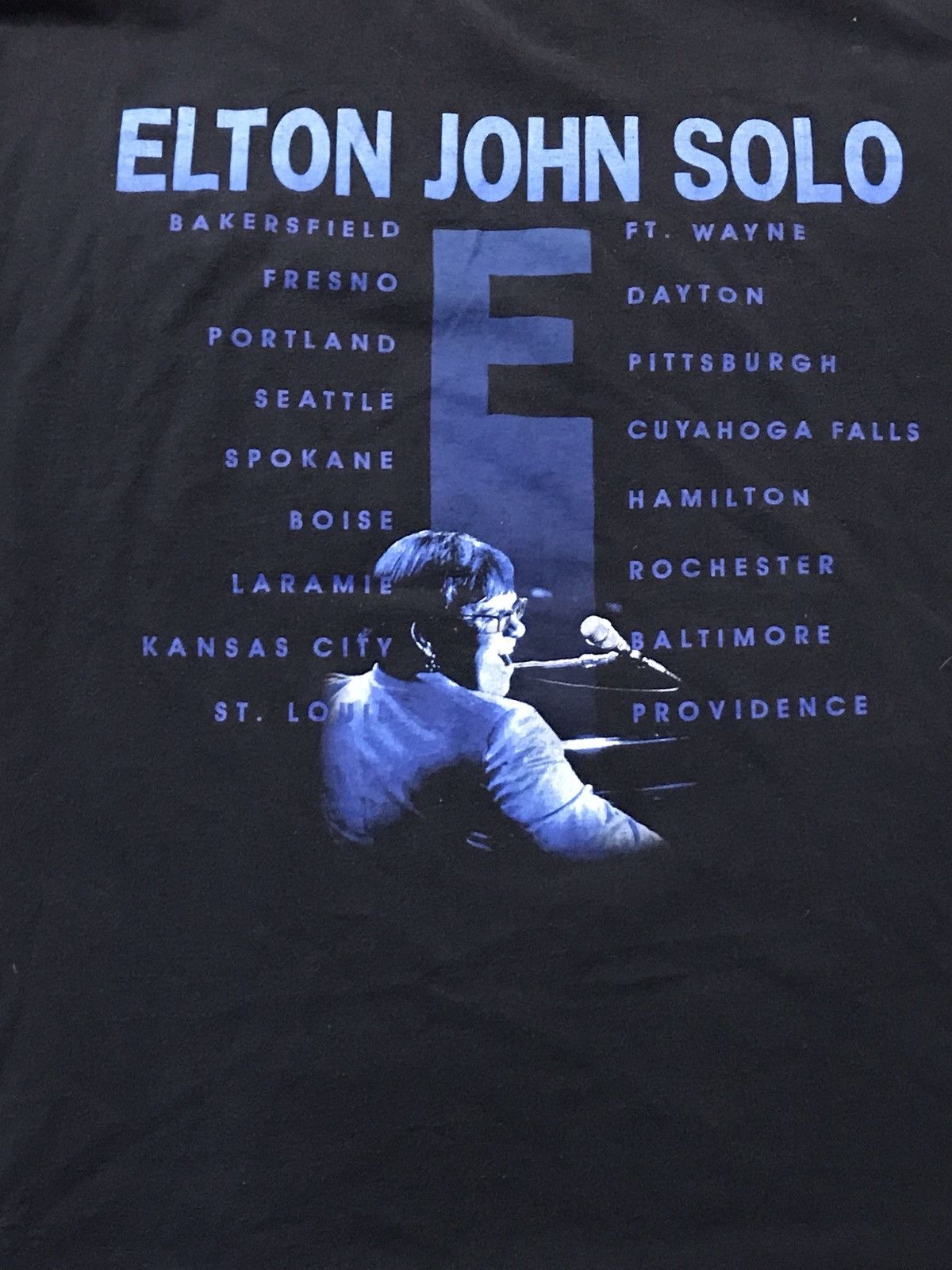 Band Tees × Vintage 1999 Elton John Band Tee Size US L / EU 52-54 / 3 - 6 Thumbnail