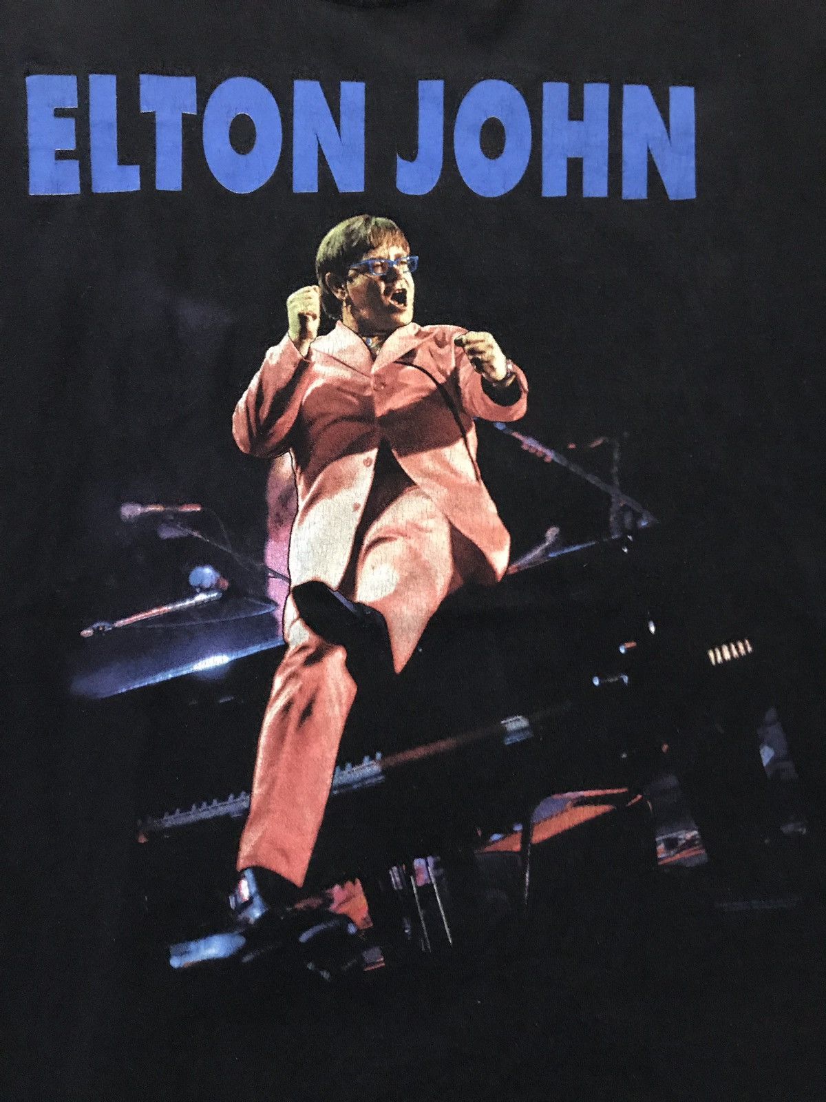 Band Tees × Vintage 1999 Elton John Band Tee Size US L / EU 52-54 / 3 - 1 Thumbnail