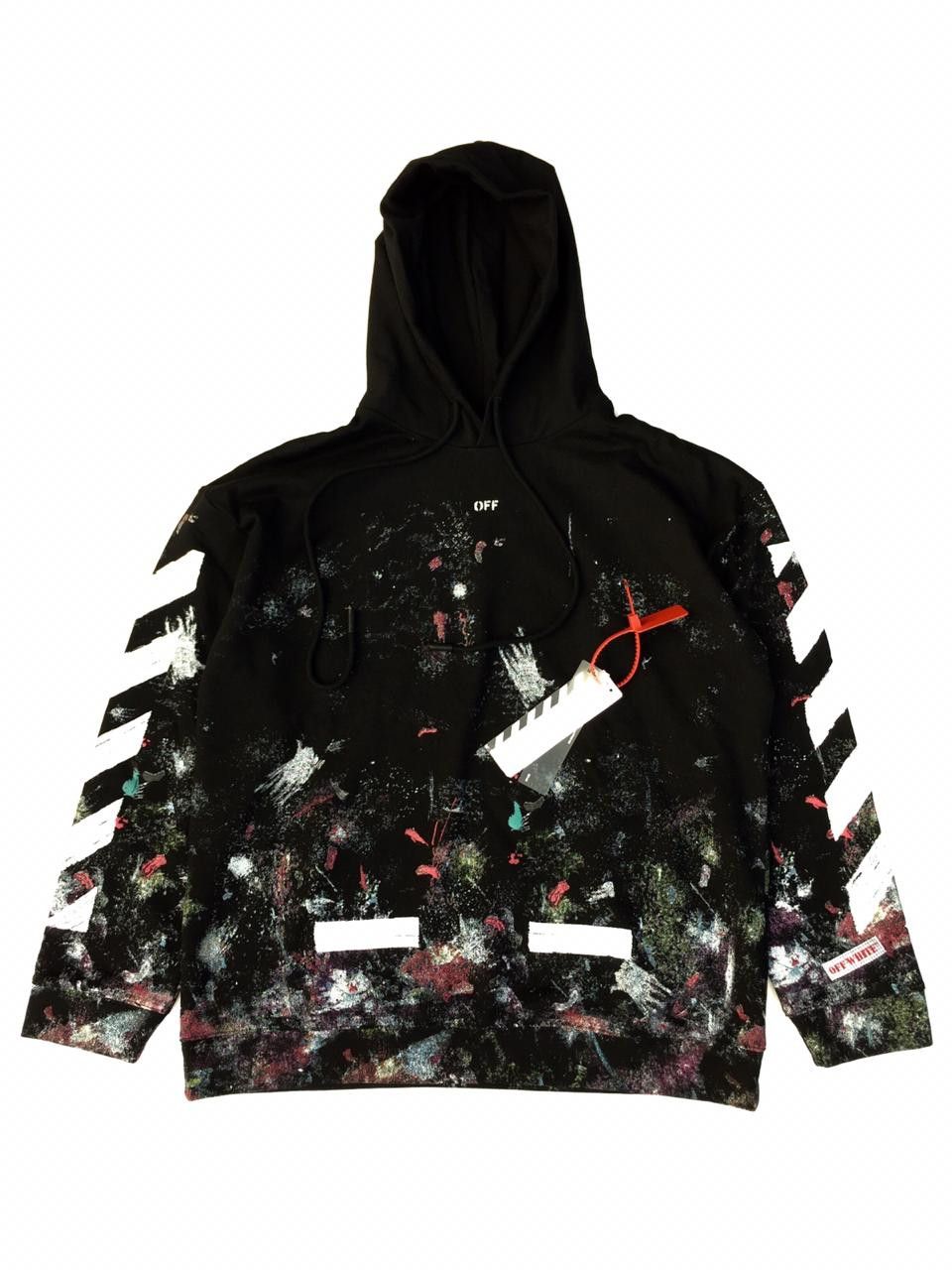 Off white shops fireworks hoodie size:youth XL