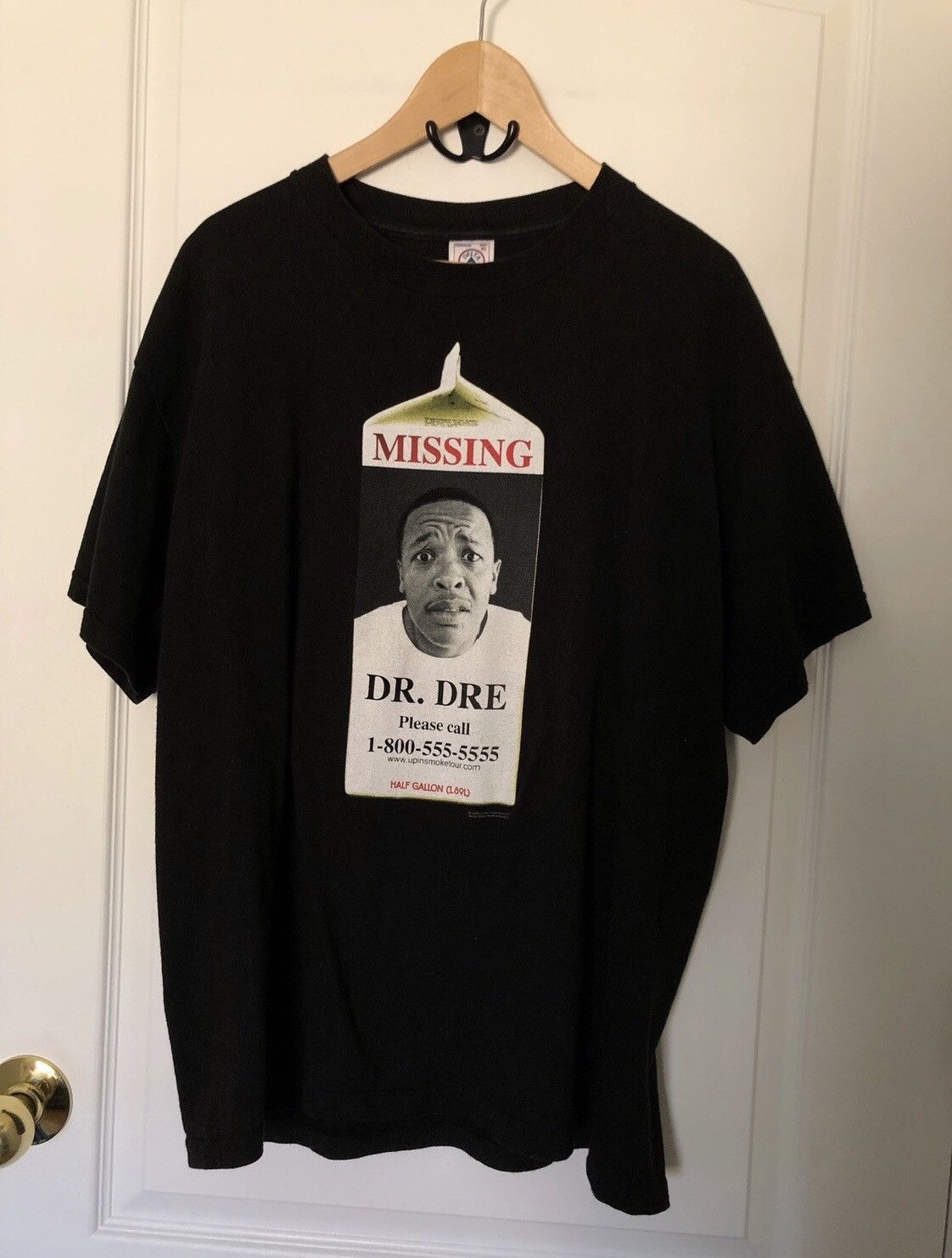 Vintage Dr dre “Missing” Milk Carton Tshirt | Grailed