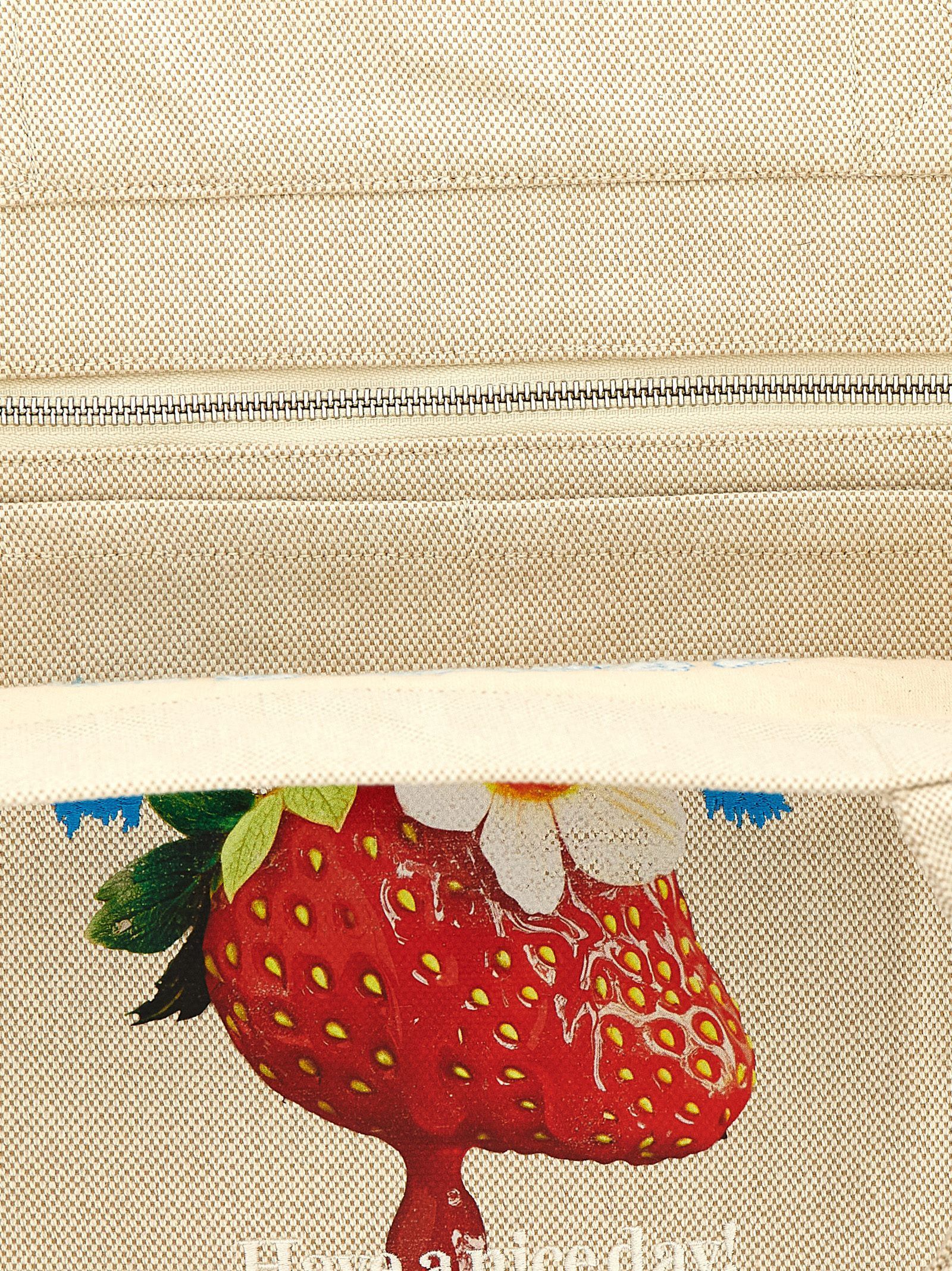 Ganni Medium 'Strawberry' Shopping Bag Size ONE SIZE - 4 Thumbnail