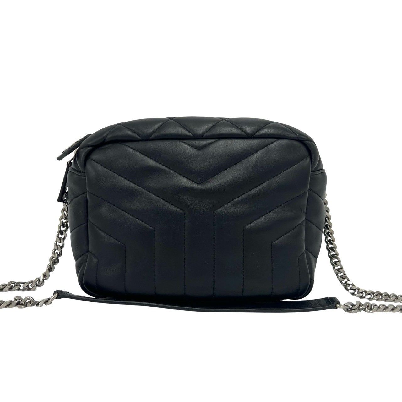 Yves Saint Laurent Yves Saint Laurent Saint Laurent Paris Loulou Bowling Leather Shoulder Bag Leather Shoulder Bag DUTY FREE for USA Size ONE SIZE - 2 Thumbnail