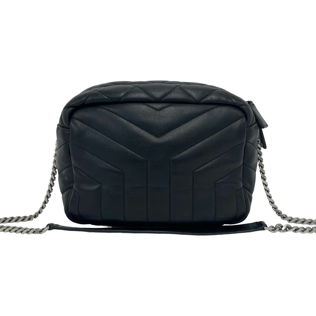 Yves Saint Laurent Yves Saint Laurent Saint Laurent Paris Loulou Bowling Leather Shoulder Bag Leather Shoulder Bag DUTY FREE for USA Size ONE SIZE - 4 Thumbnail