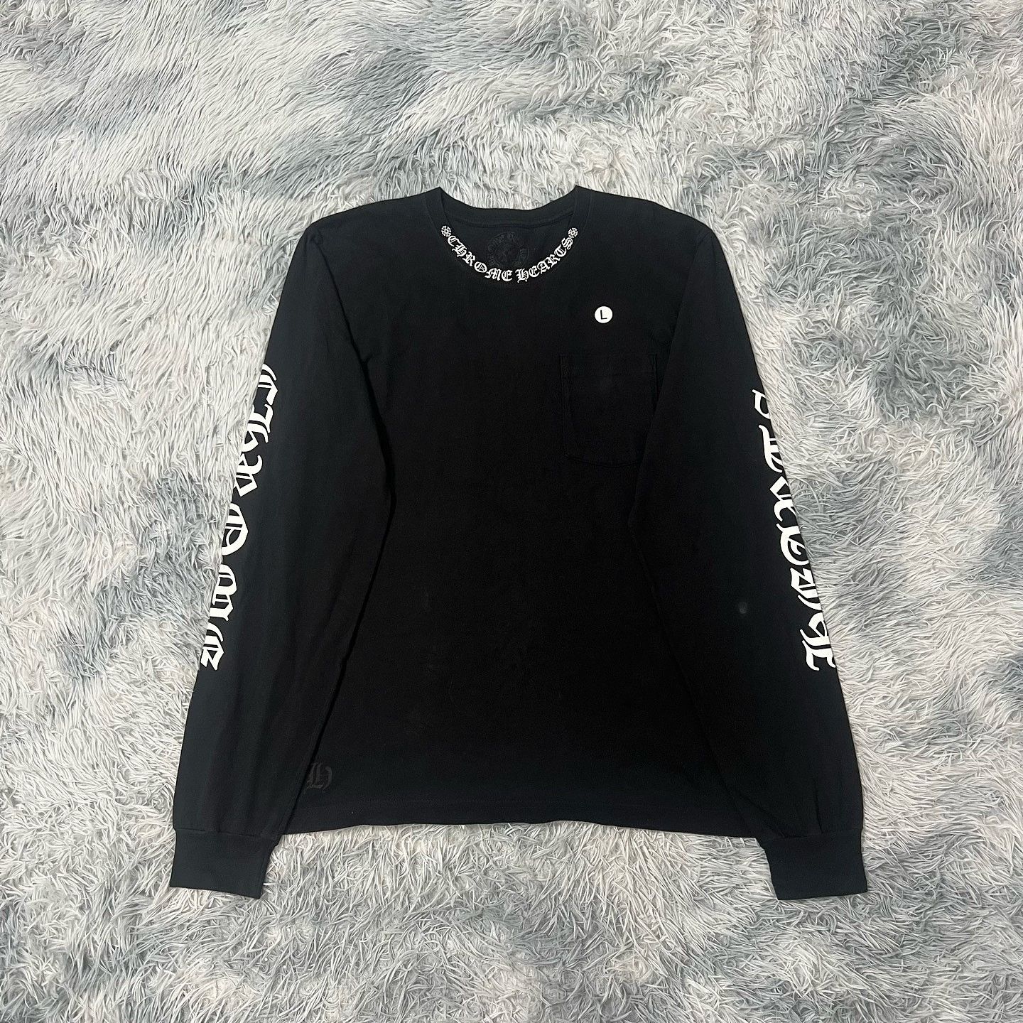 Chrome Hearts Chrome Hearts Script Logo Long Sleeve T-Shirt Size L Size US L / EU 52-54 / 3 - 2 Thumbnail
