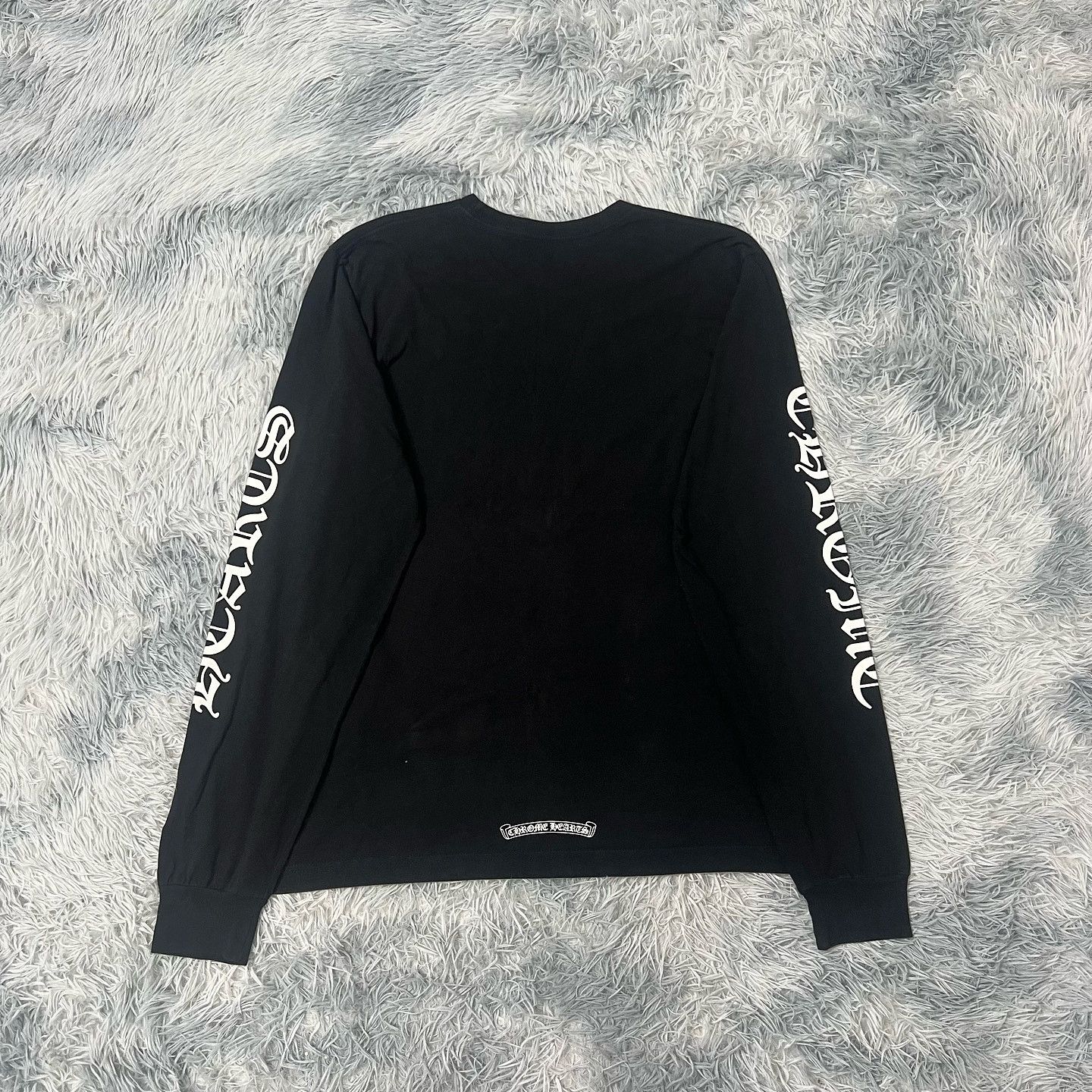 Chrome Hearts Chrome Hearts Script Logo Long Sleeve T-Shirt Size L Size US L / EU 52-54 / 3 - 3 Thumbnail