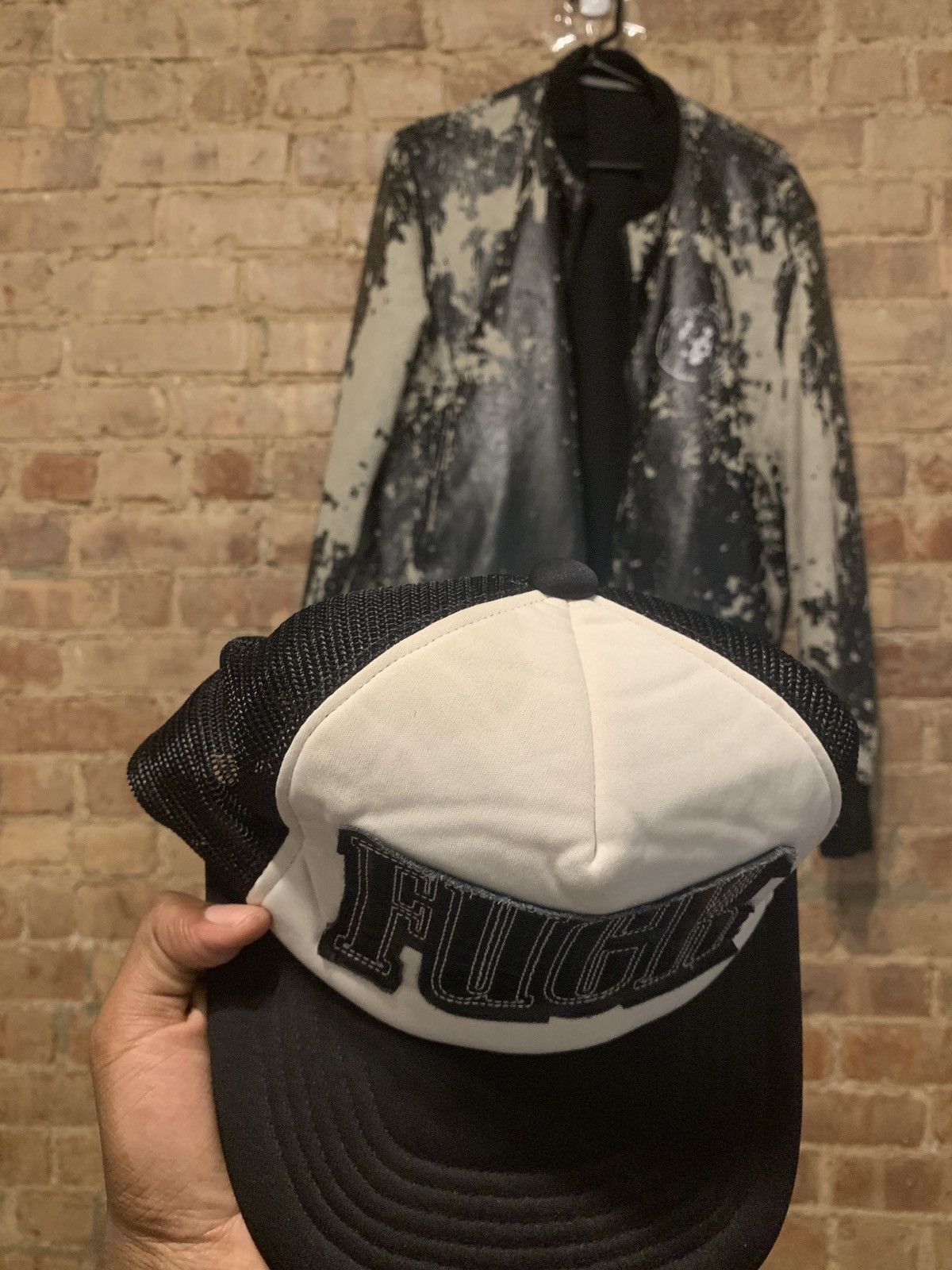 NUMBER (N)INE FUCK Mesh Cap