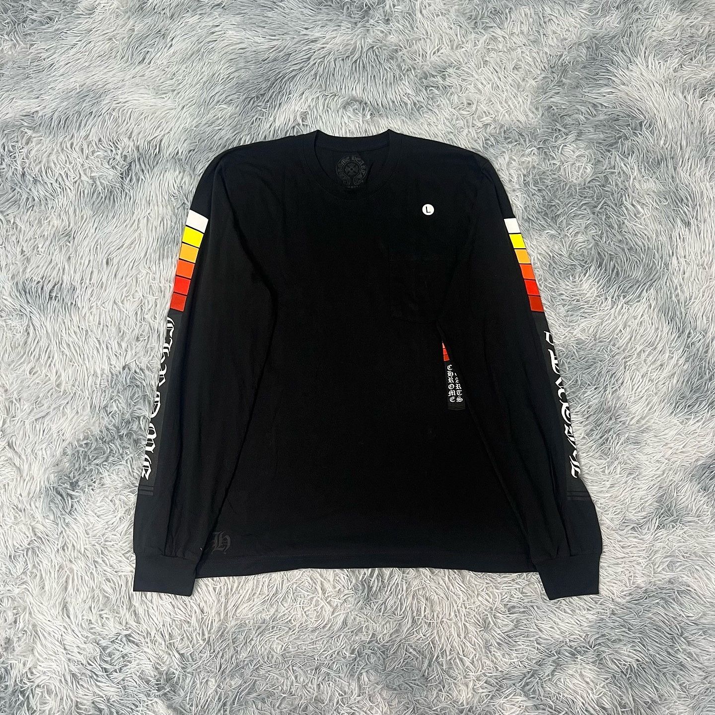 Chrome Hearts Chrome Hearts Gradient Print Long Sleeve T-Shirt Size L Size US L / EU 52-54 / 3 - 7 Thumbnail